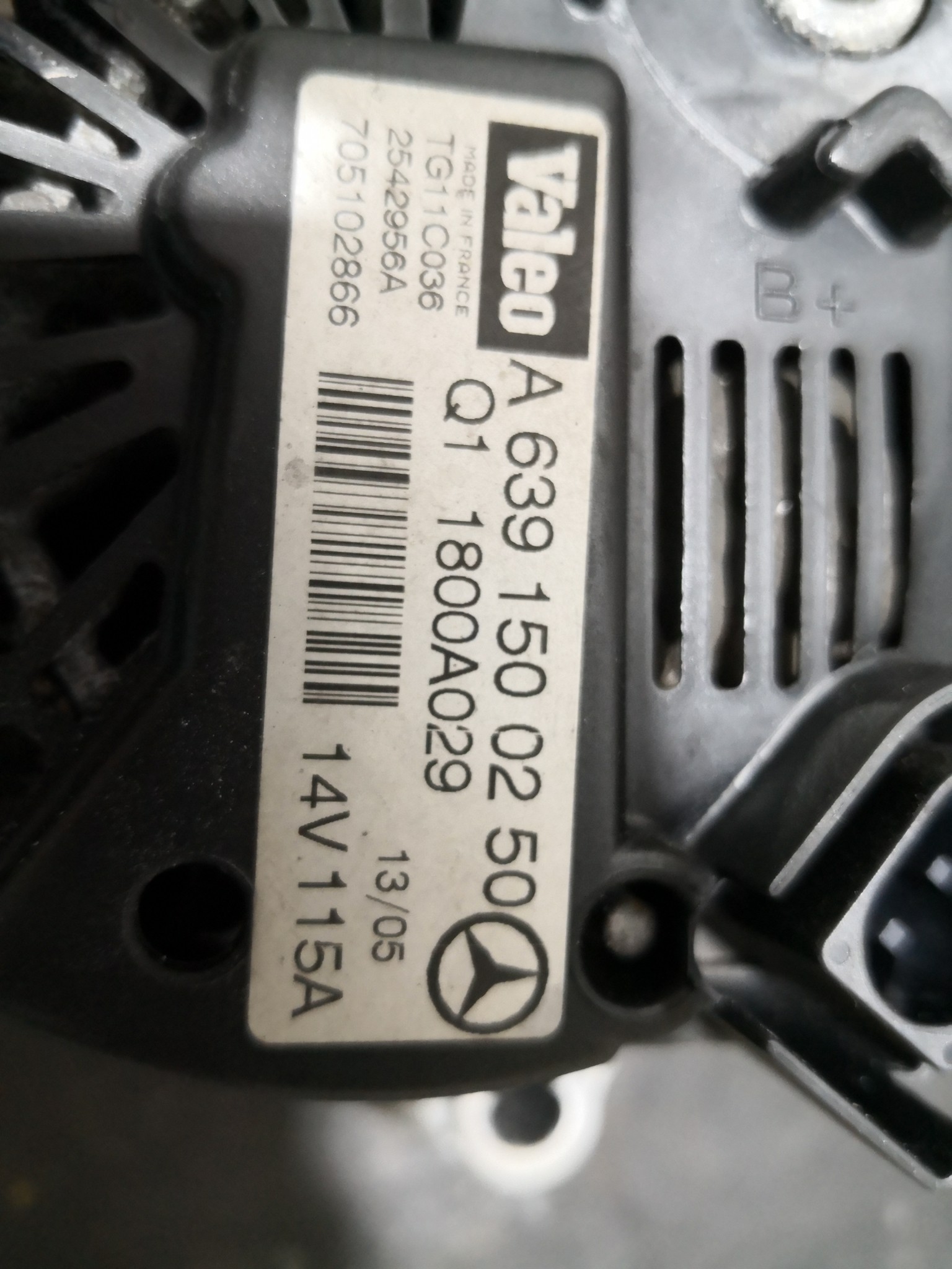 Alternador SMART FORFOUR (454) | 04 - 06 Imagem-2