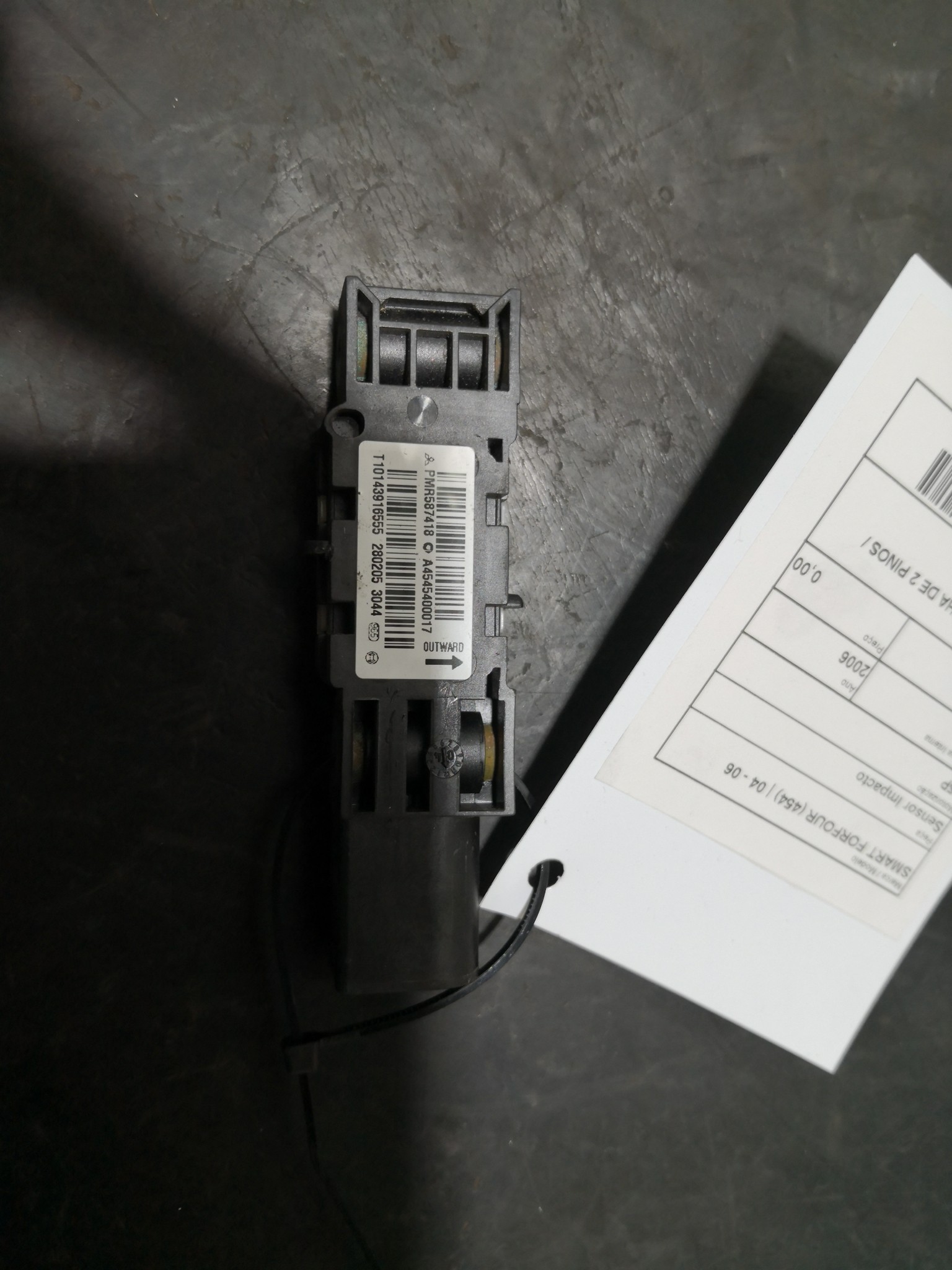 Sensor Impacto SMART FORFOUR (454) | 04 - 06 Imagem-1