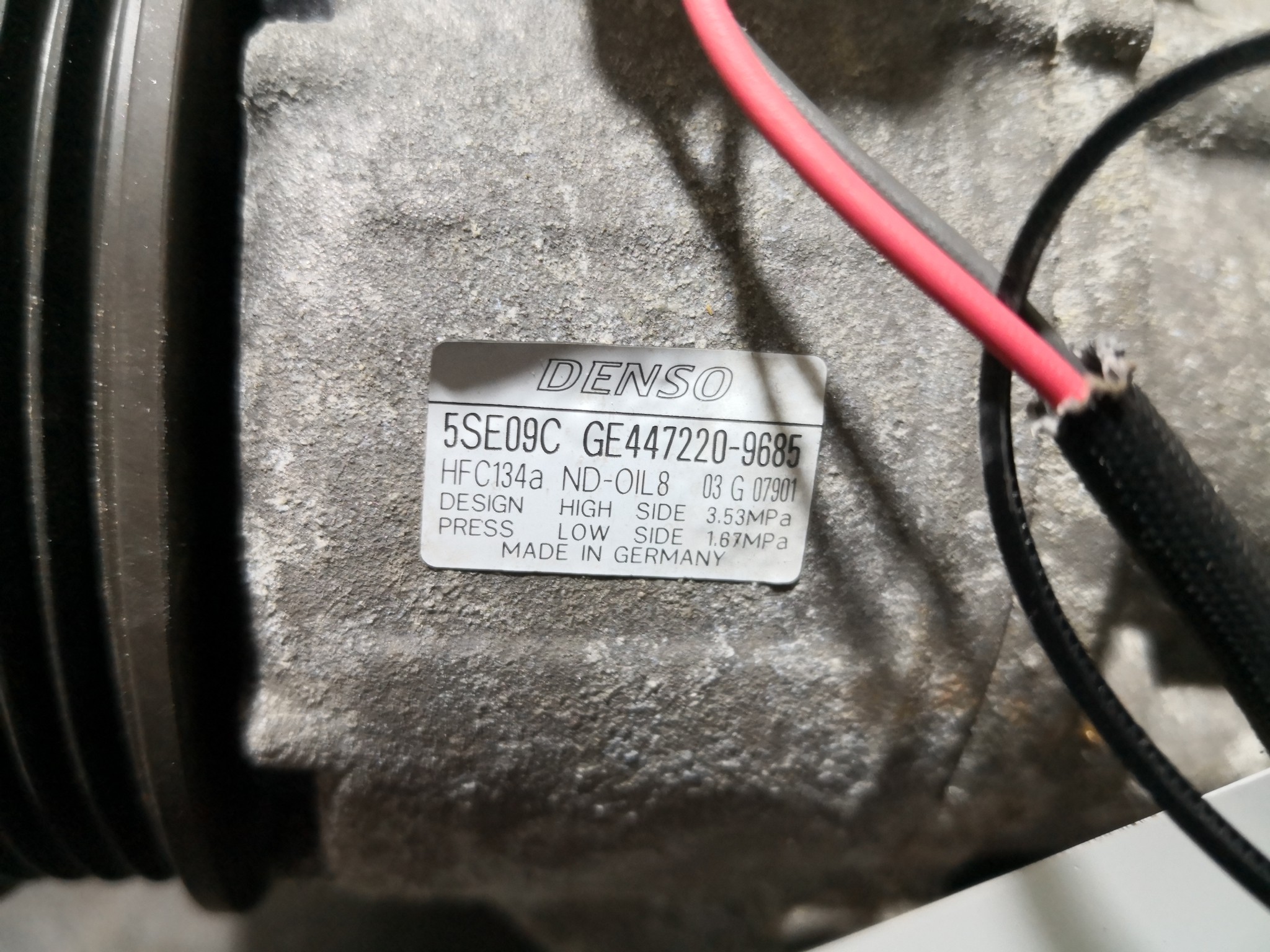 Compressor do Ar condicionado SMART FORFOUR (454) | 04 - 06 Imagem-2