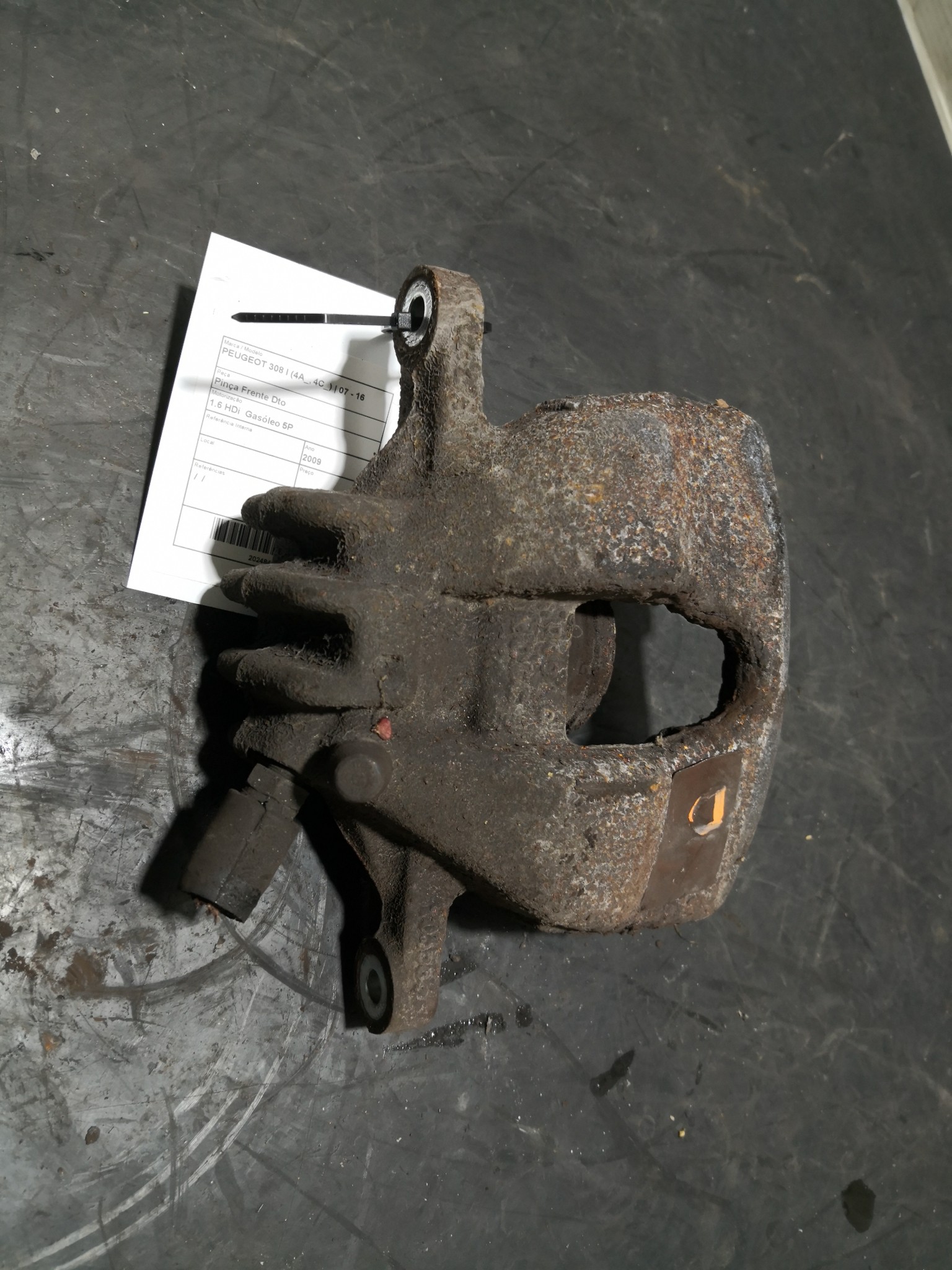 Pinça Frente Dto PEUGEOT 308 I (4A_, 4C_) | 07 - 16 Imagem-3