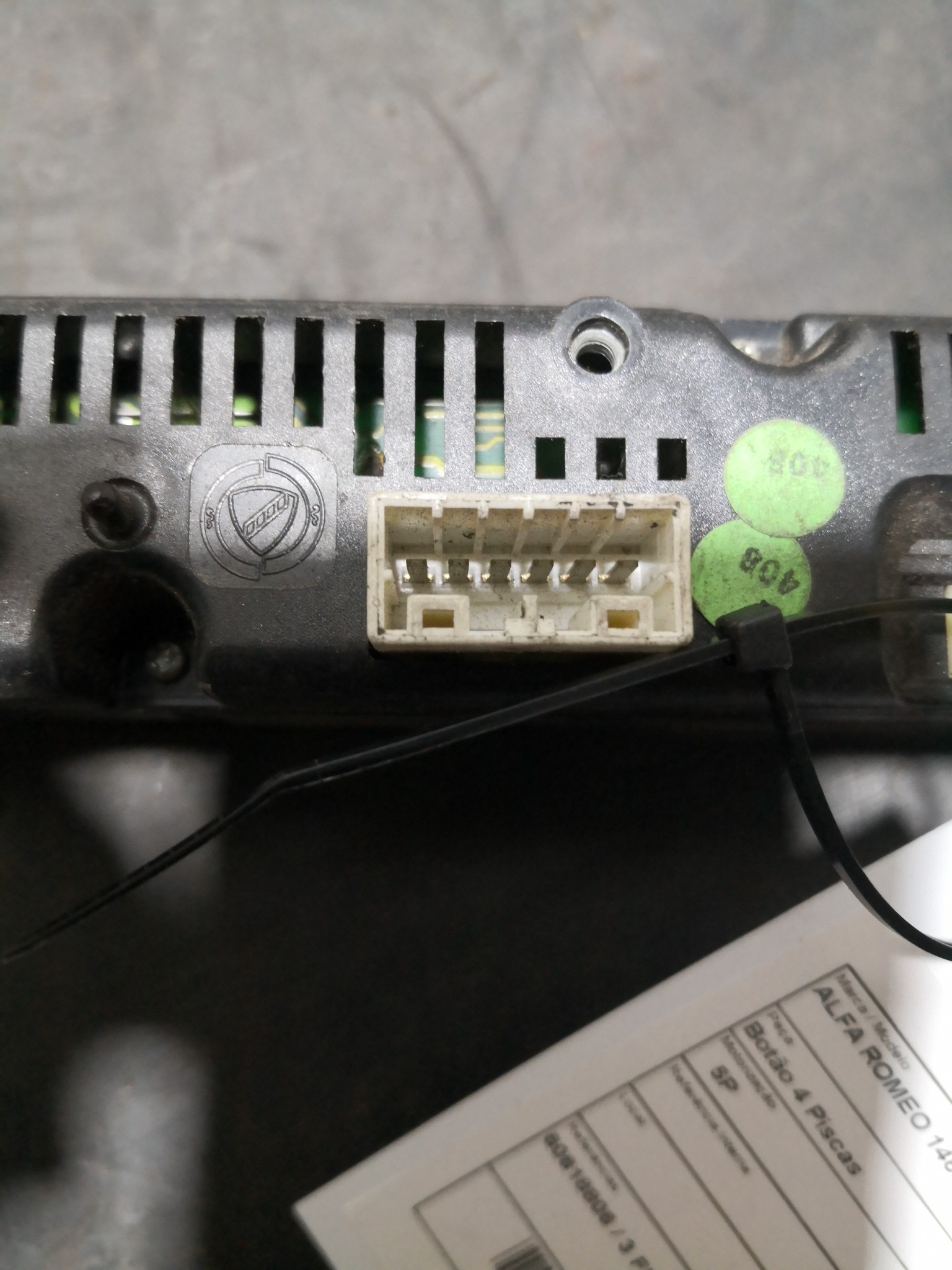 Botão 4 Piscas ALFA ROMEO 146 (930_) | 94 - 01 Imagem-3