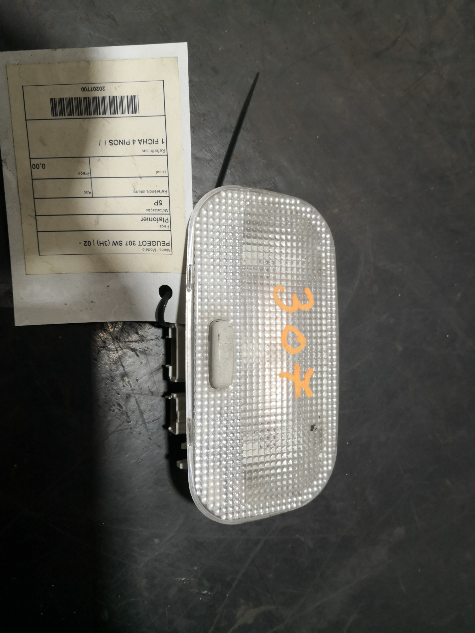 Plafonier  PEUGEOT - ID S_67699