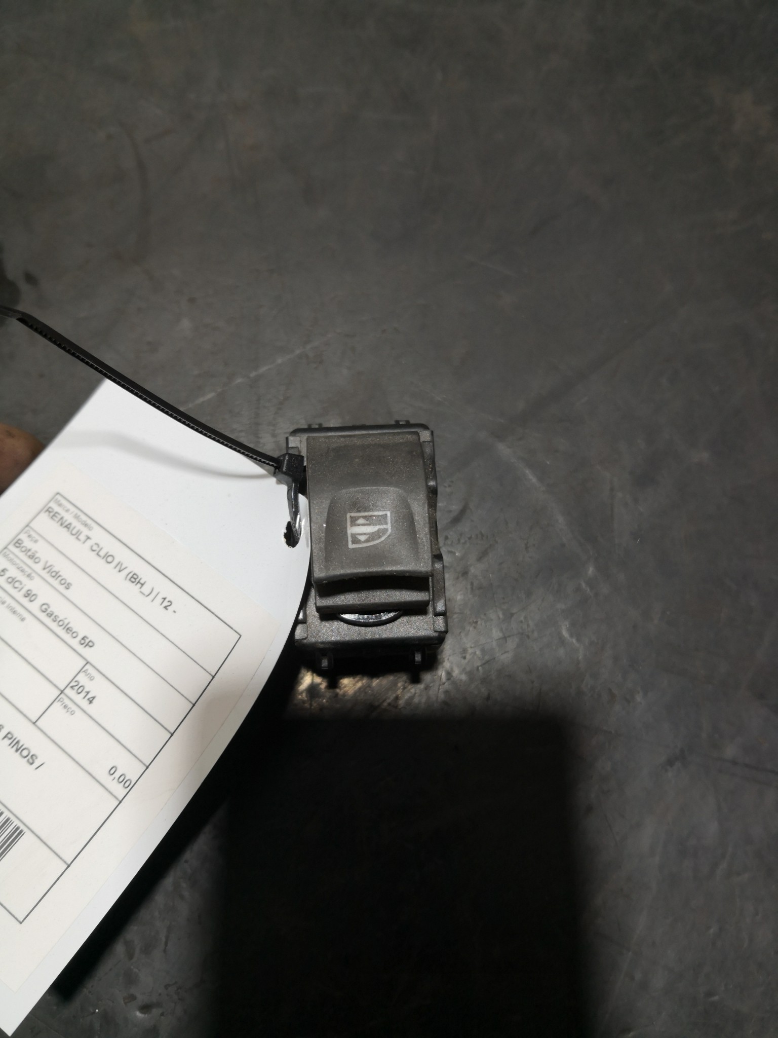 Botão Vidros RENAULT - ID S_78308