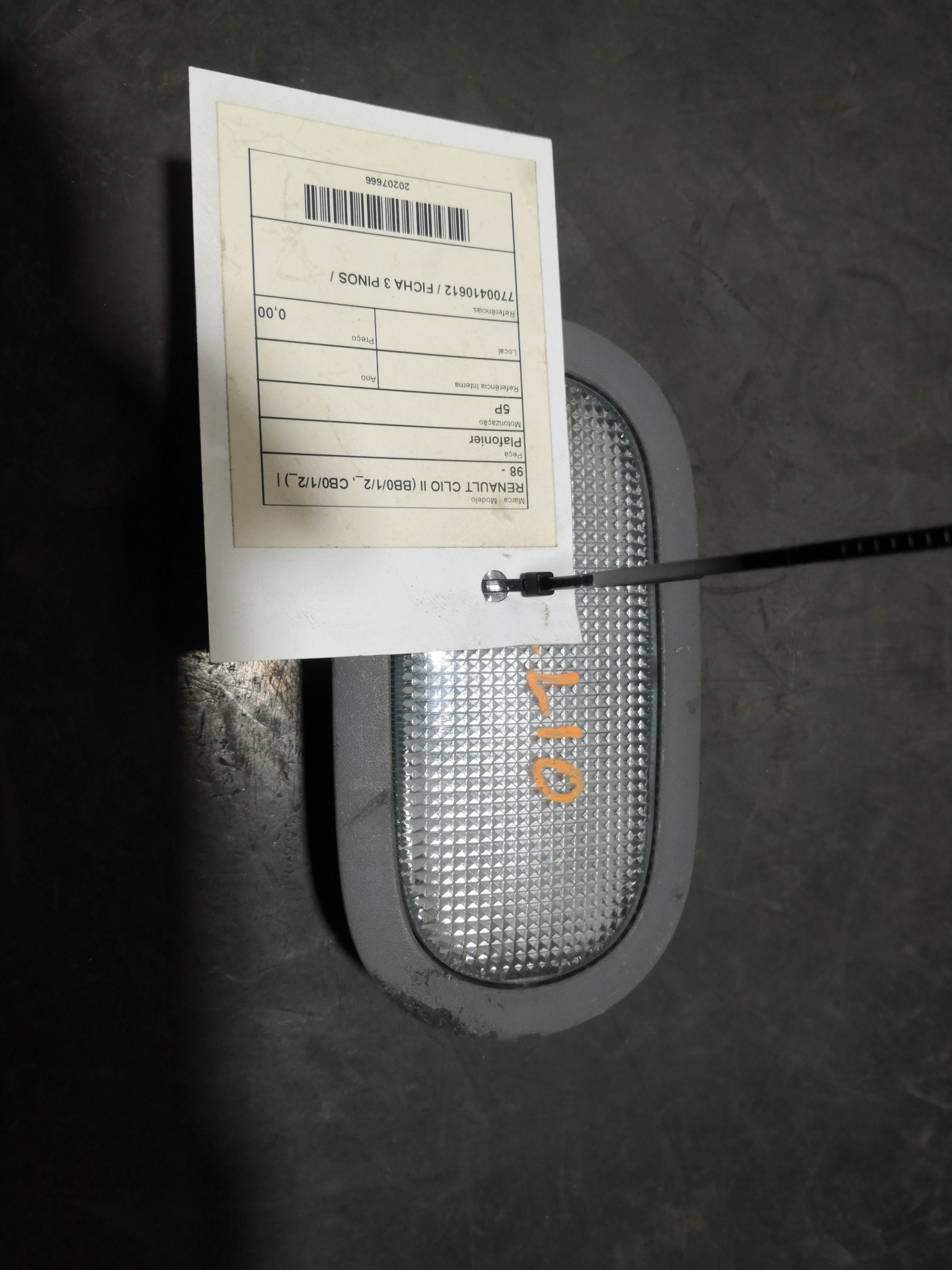 Plafonier  RENAULT - ID S_67665