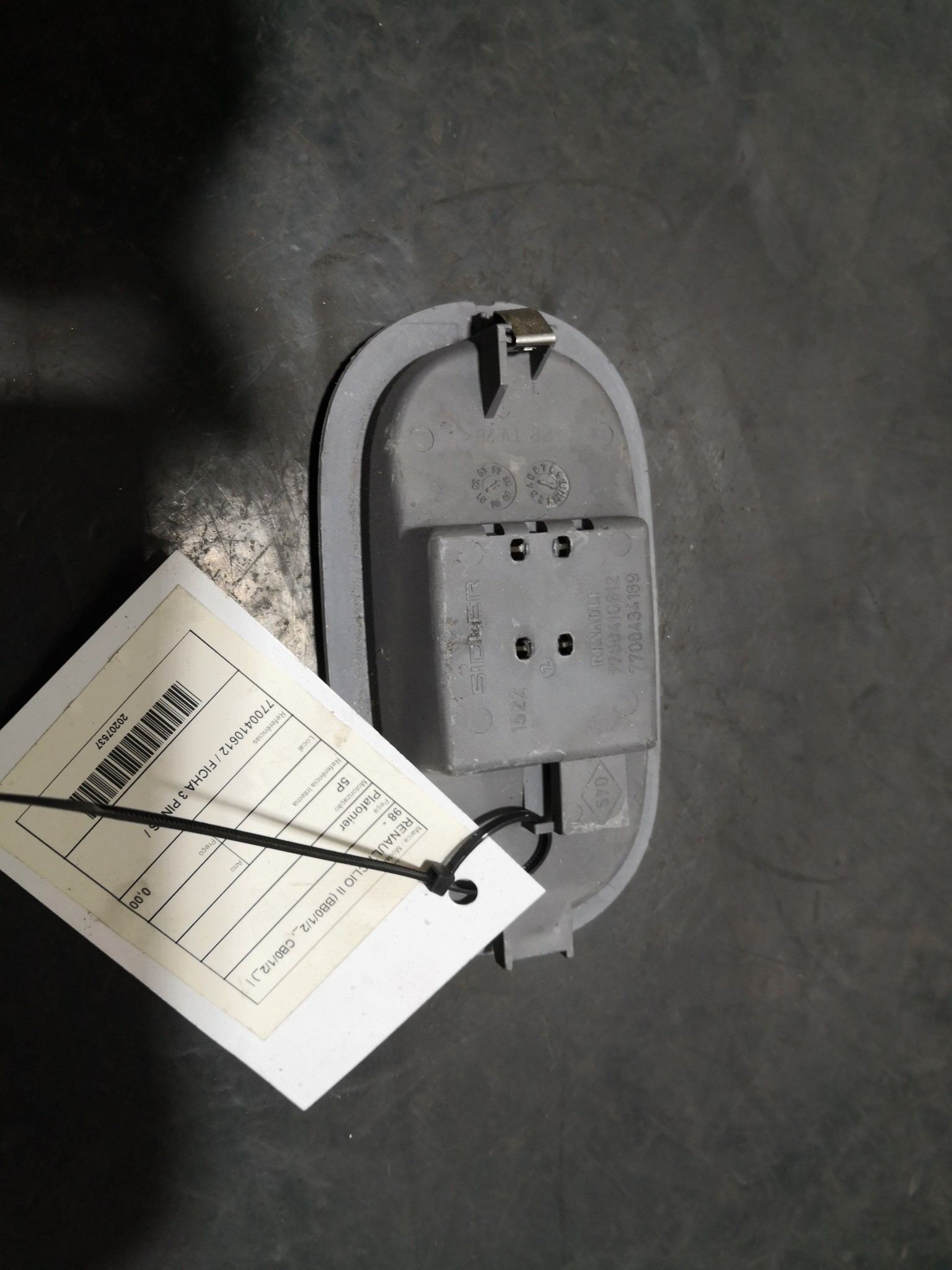 Plafonier  RENAULT CLIO II (BB_, CB_) | 98 -  Imagem-1