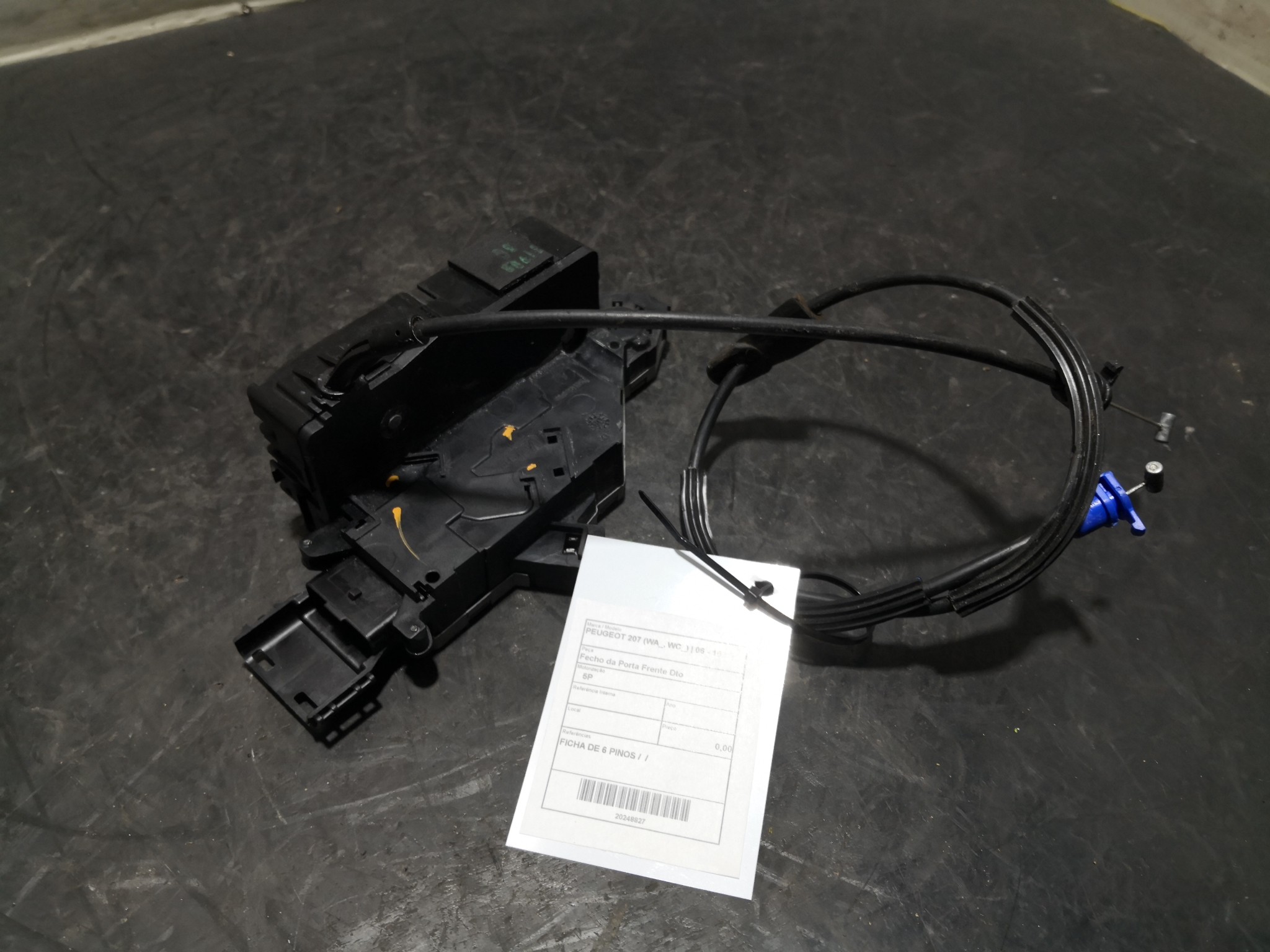 Fecho da Porta Frente Dto PEUGEOT 207 (WA_, WC_) | 06 - 15 Imagem-2