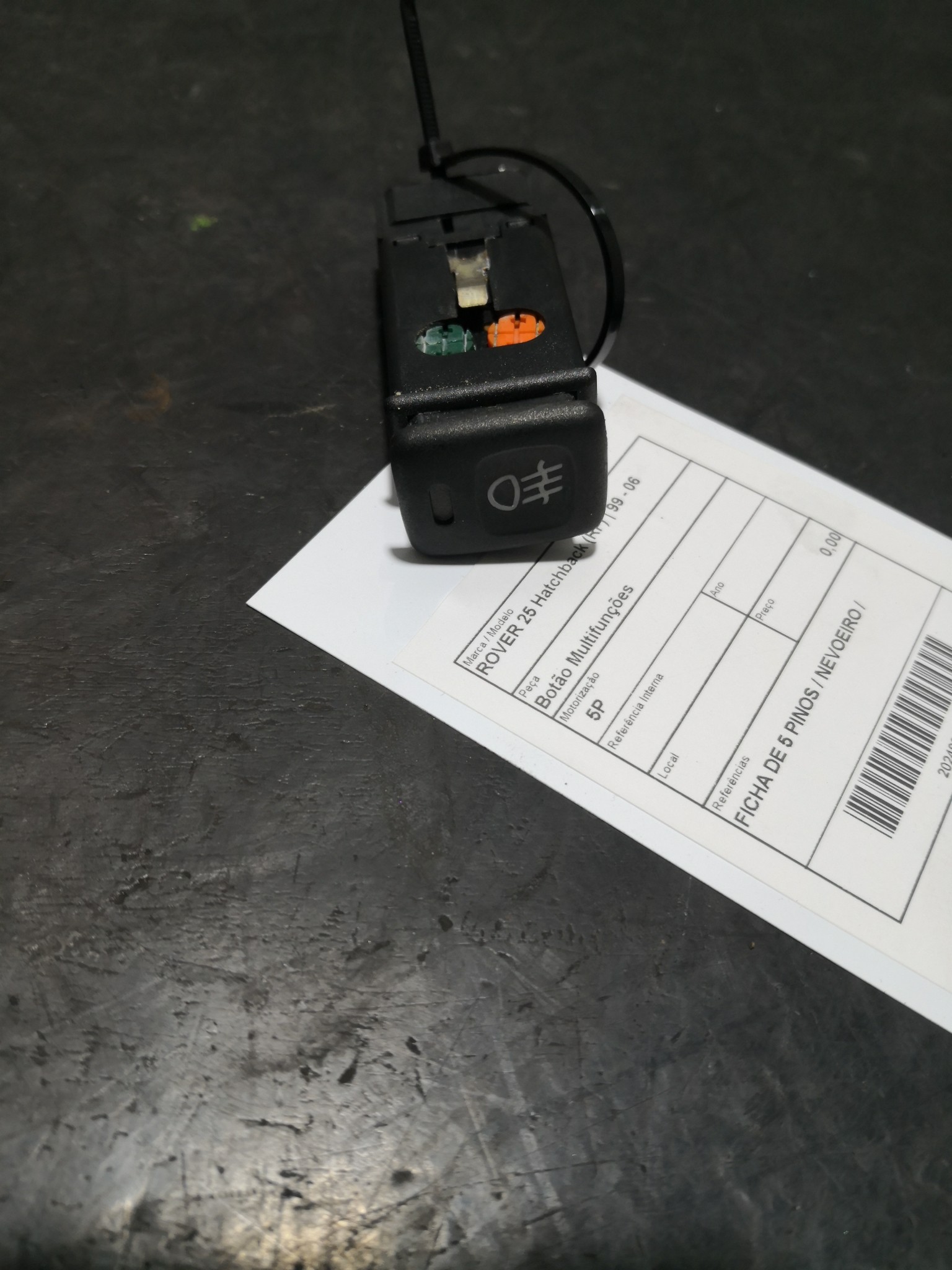 Botão Multifunções ROVER 25 Hatchback (RF) | 99 - 06 Imagem-2