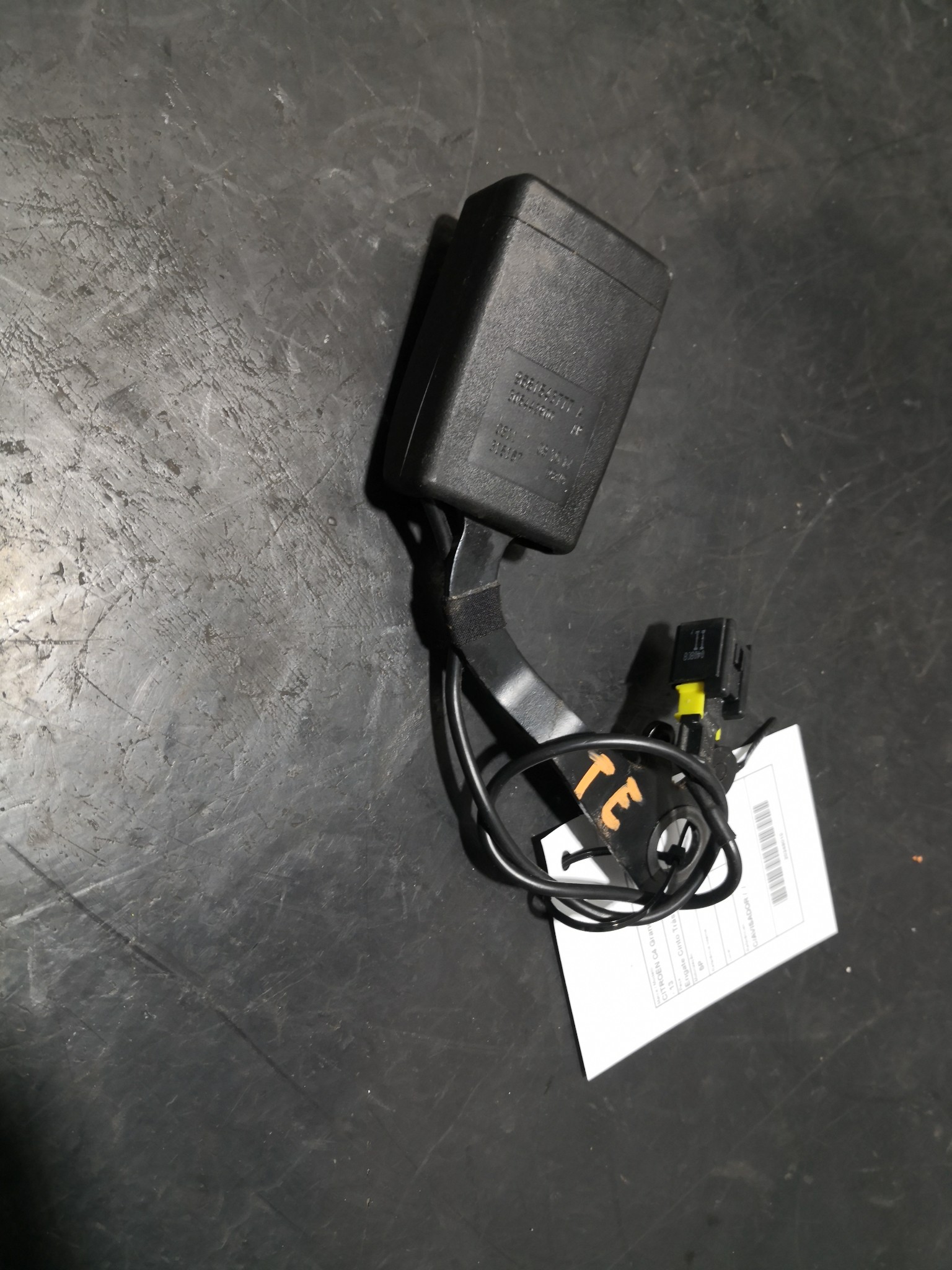 Engate Cinto Trás Esq CITROEN C4 Grand Picasso I (UA_) | 06 - 13 Imagem-2