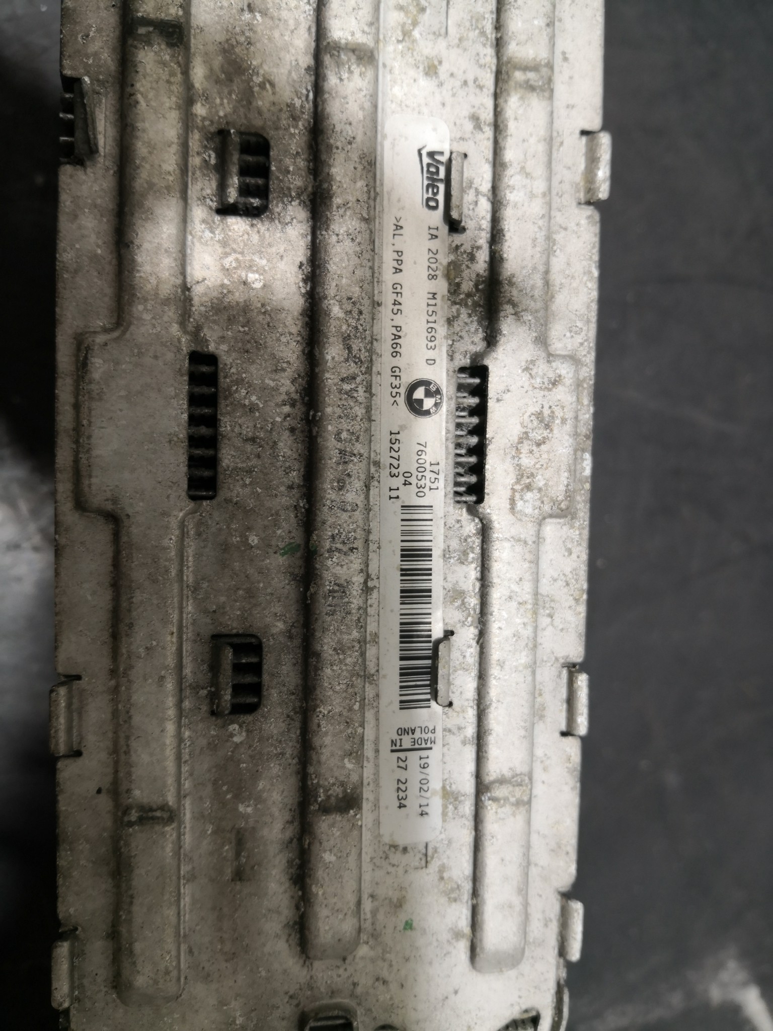 Radiador do Intercooler BMW 1 (F20) | 11 - 19 Imagem-2