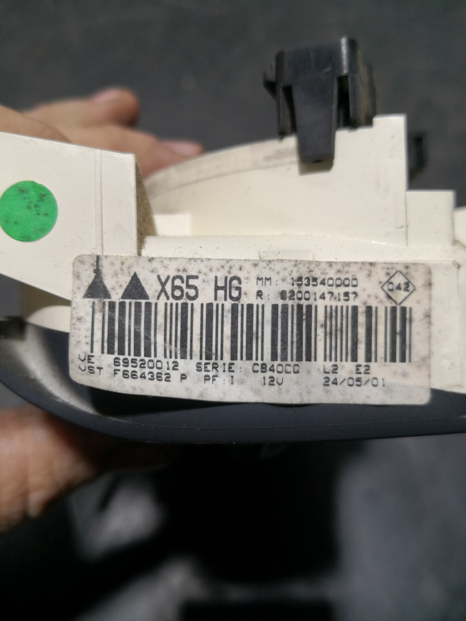 Comando Sofagem RENAULT CLIO II (BB_, CB_) | 98 -  Imagem-3