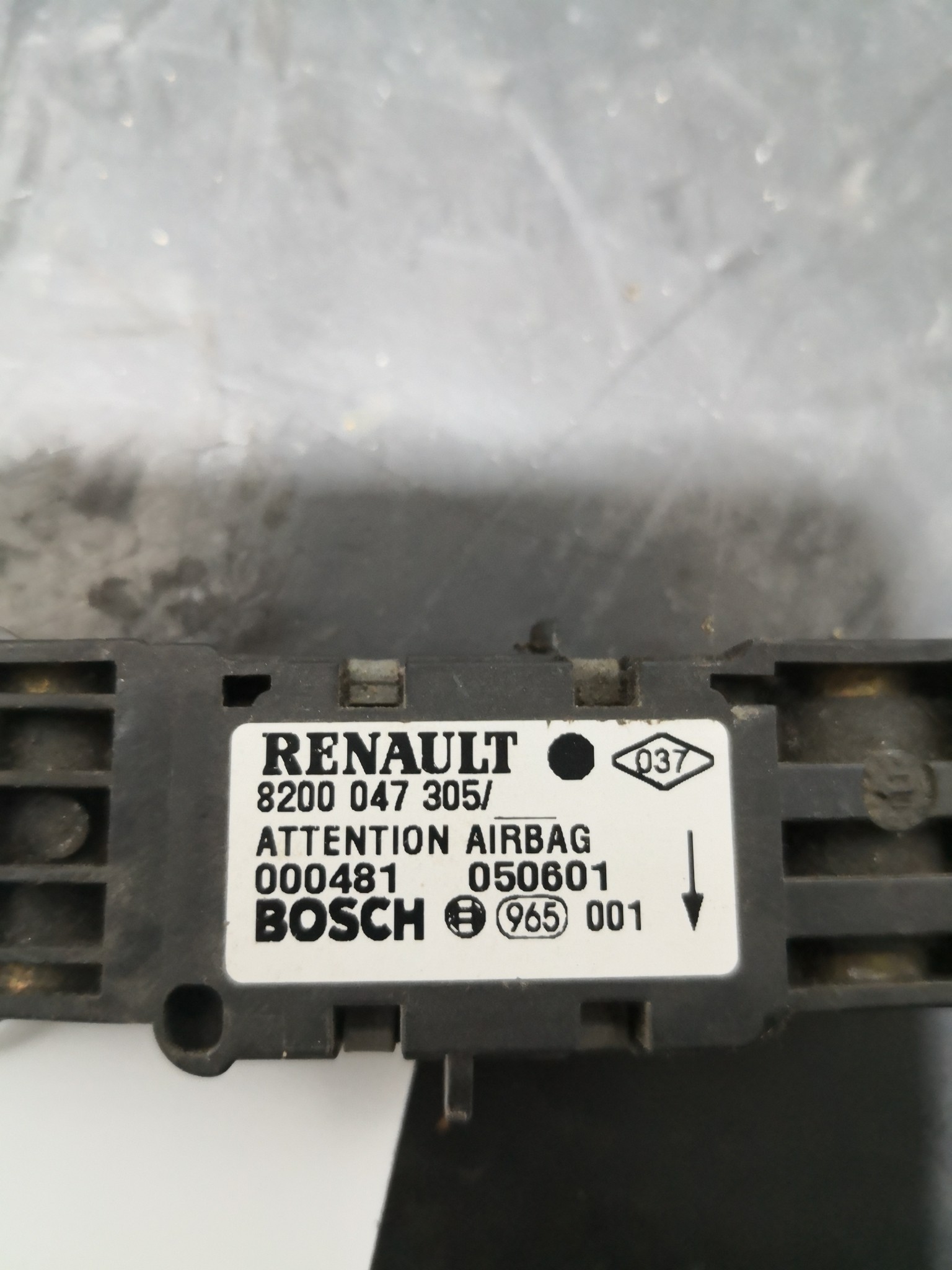 Sensor Impacto RENAULT CLIO II (BB_, CB_) | 98 -  Imagem-1