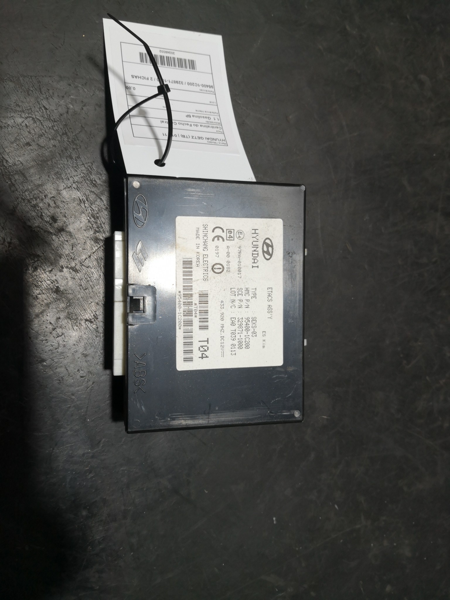 Centralina do Fecho Central HYUNDAI GETZ (TB) | 01 - 11 Imagem-2