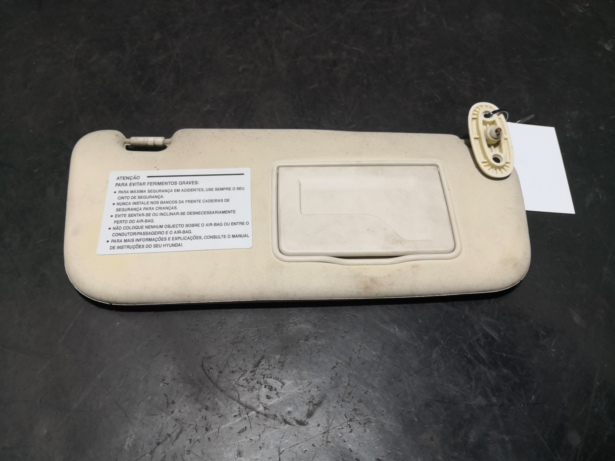 Pala de Sol Dto HYUNDAI - ID S_109335