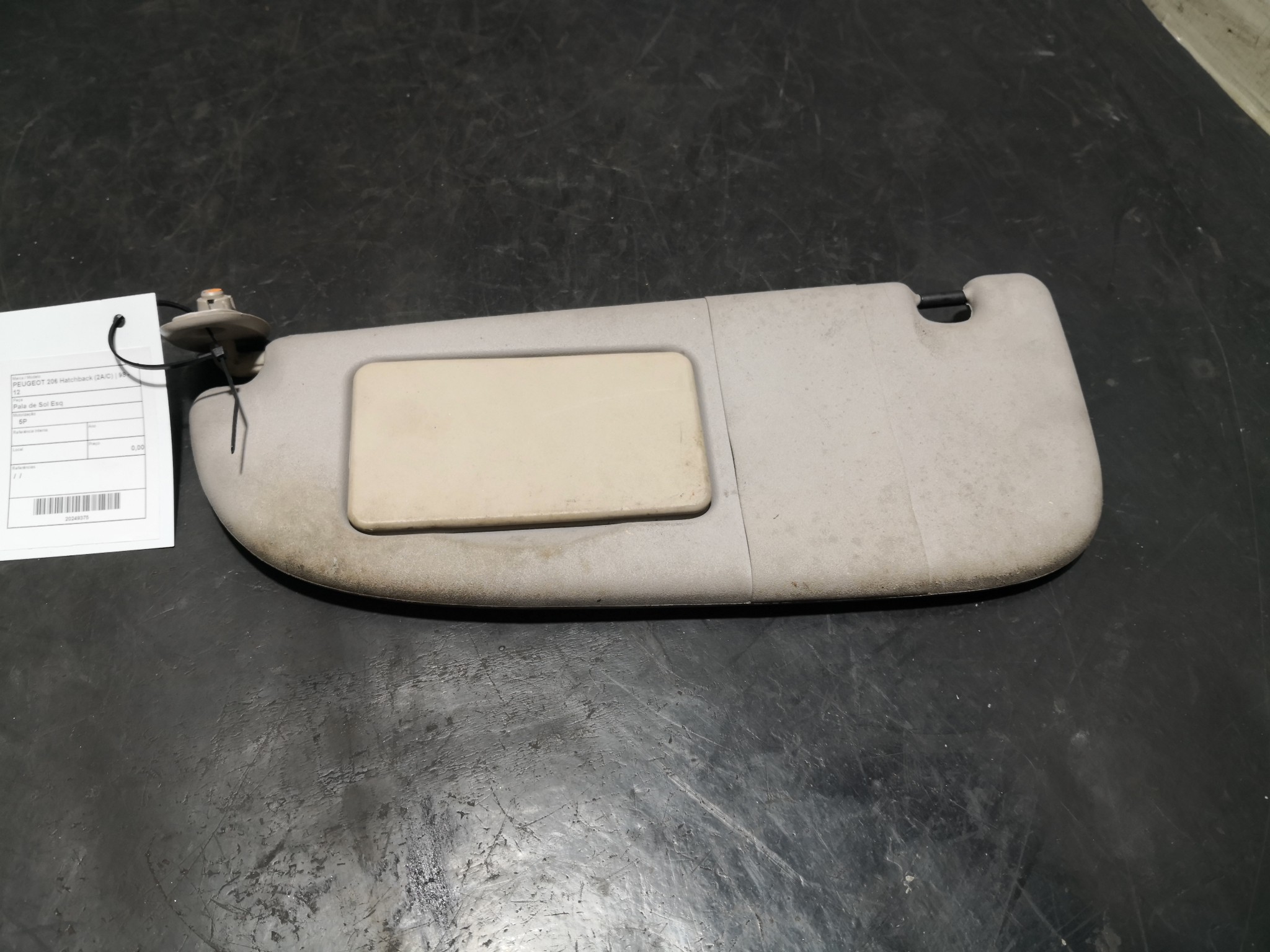 Pala de Sol Esq PEUGEOT - ID S_109374