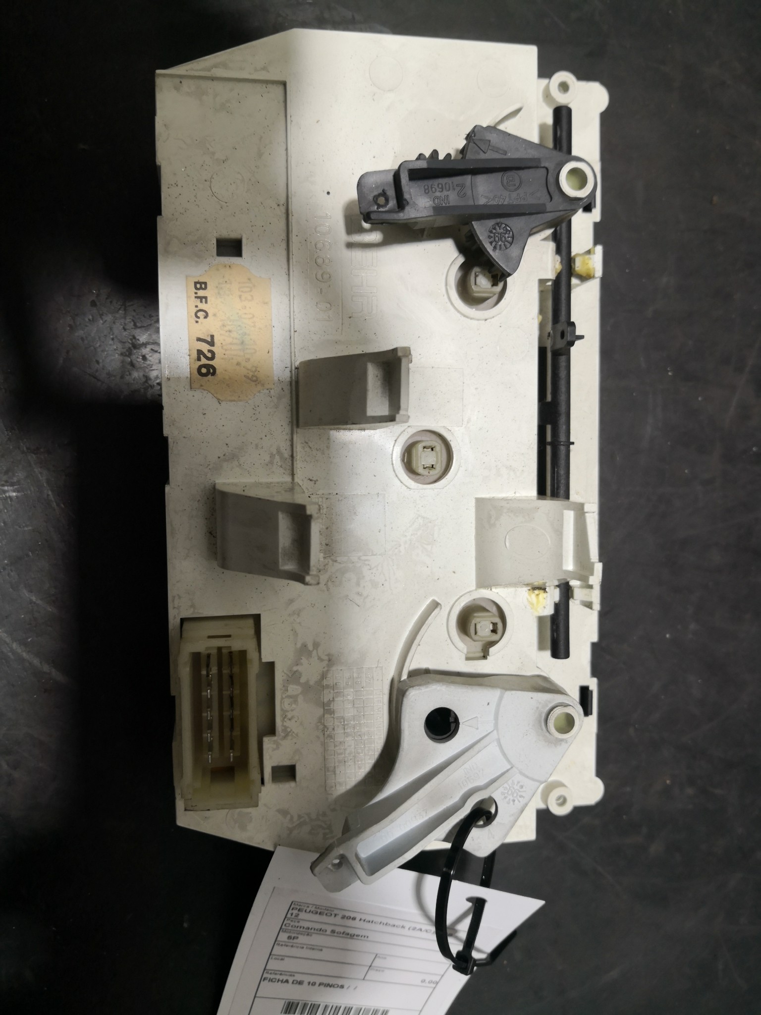 Comando Sofagem PEUGEOT 206 Hatchback (2A/C) | 98 - 12 Imagem-3