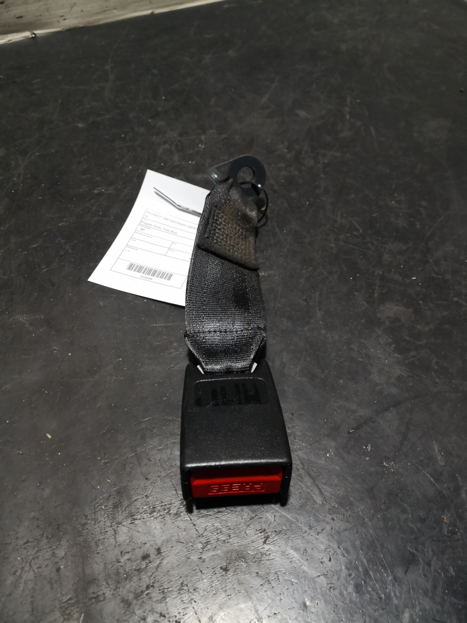 Engate Cinto Trás Esq PEUGEOT 206 Hatchback (2A/C) | 98 - 12 Imagem-2