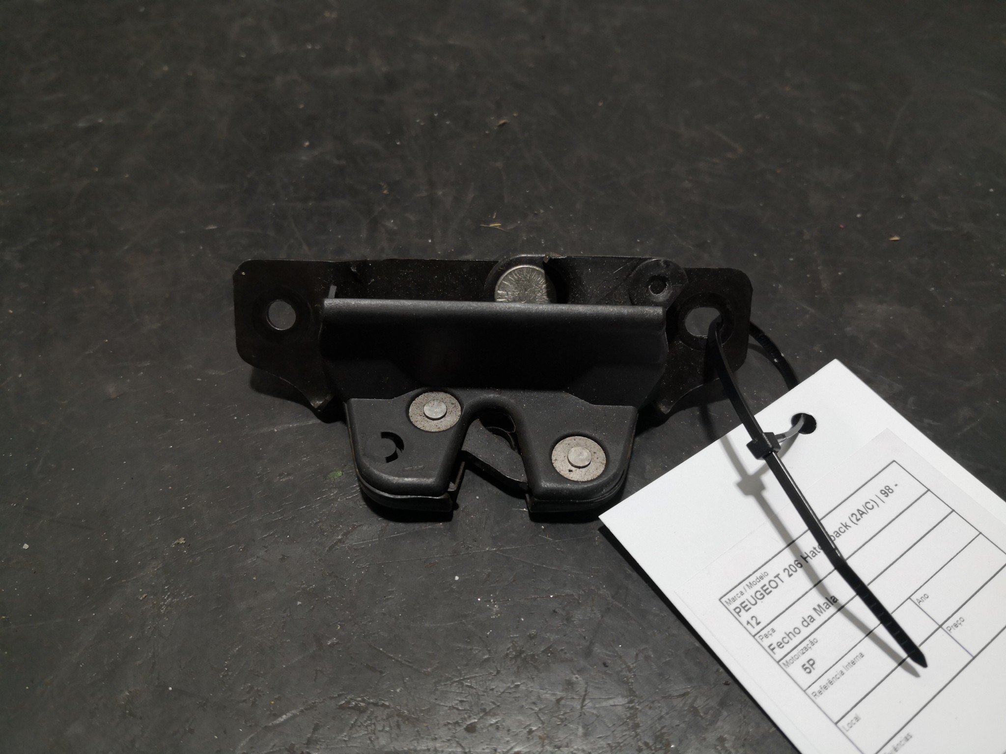 Fecho da Mala PEUGEOT - ID S_109408