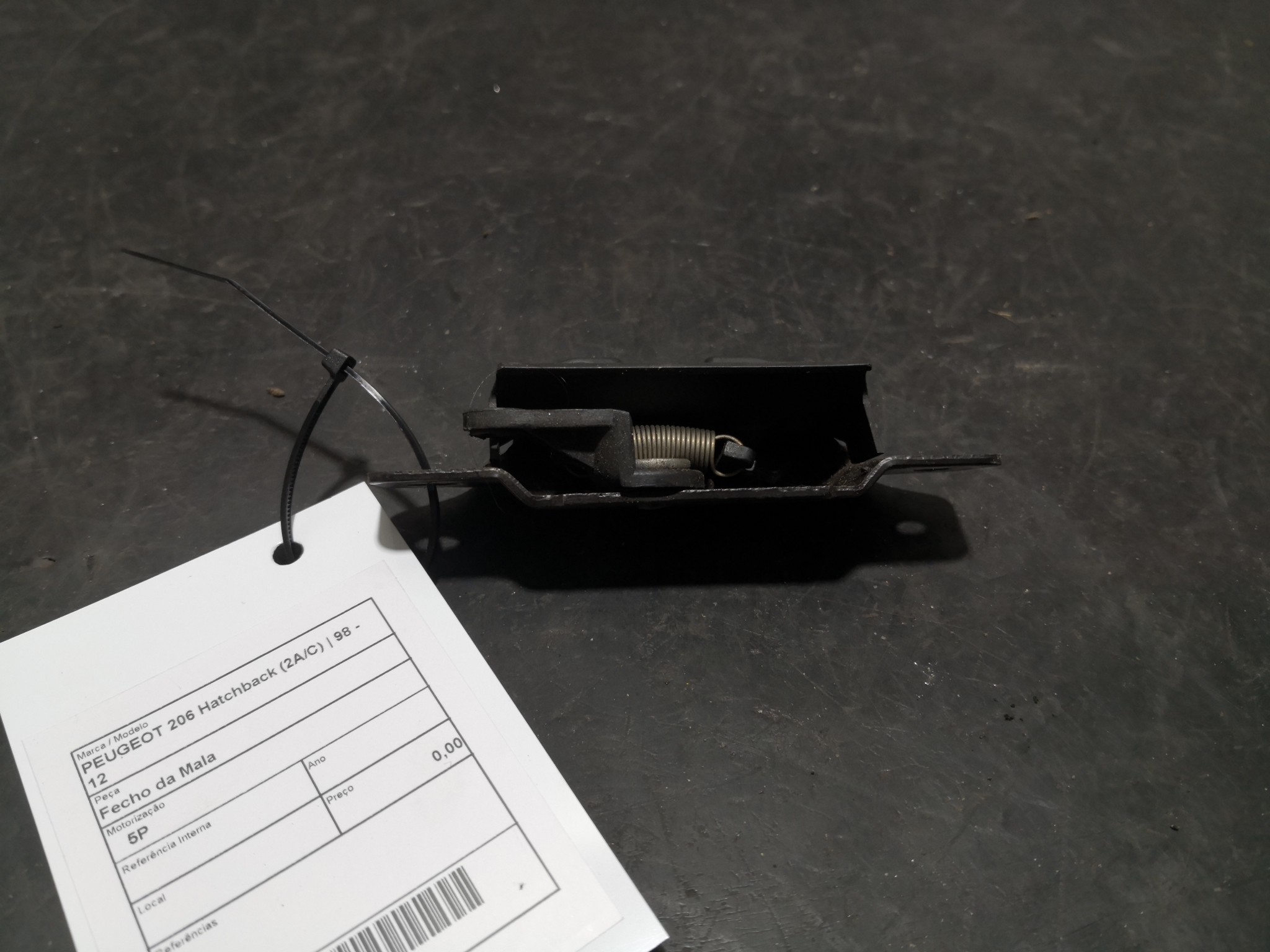 Fecho da Mala PEUGEOT 206 Hatchback (2A/C) | 98 - 12 Imagem-1