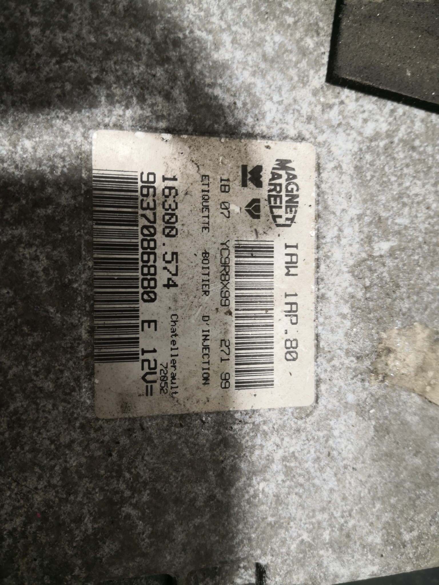 Centralina do Motor PEUGEOT 206 Hatchback (2A/C) | 98 - 12 Imagem-1