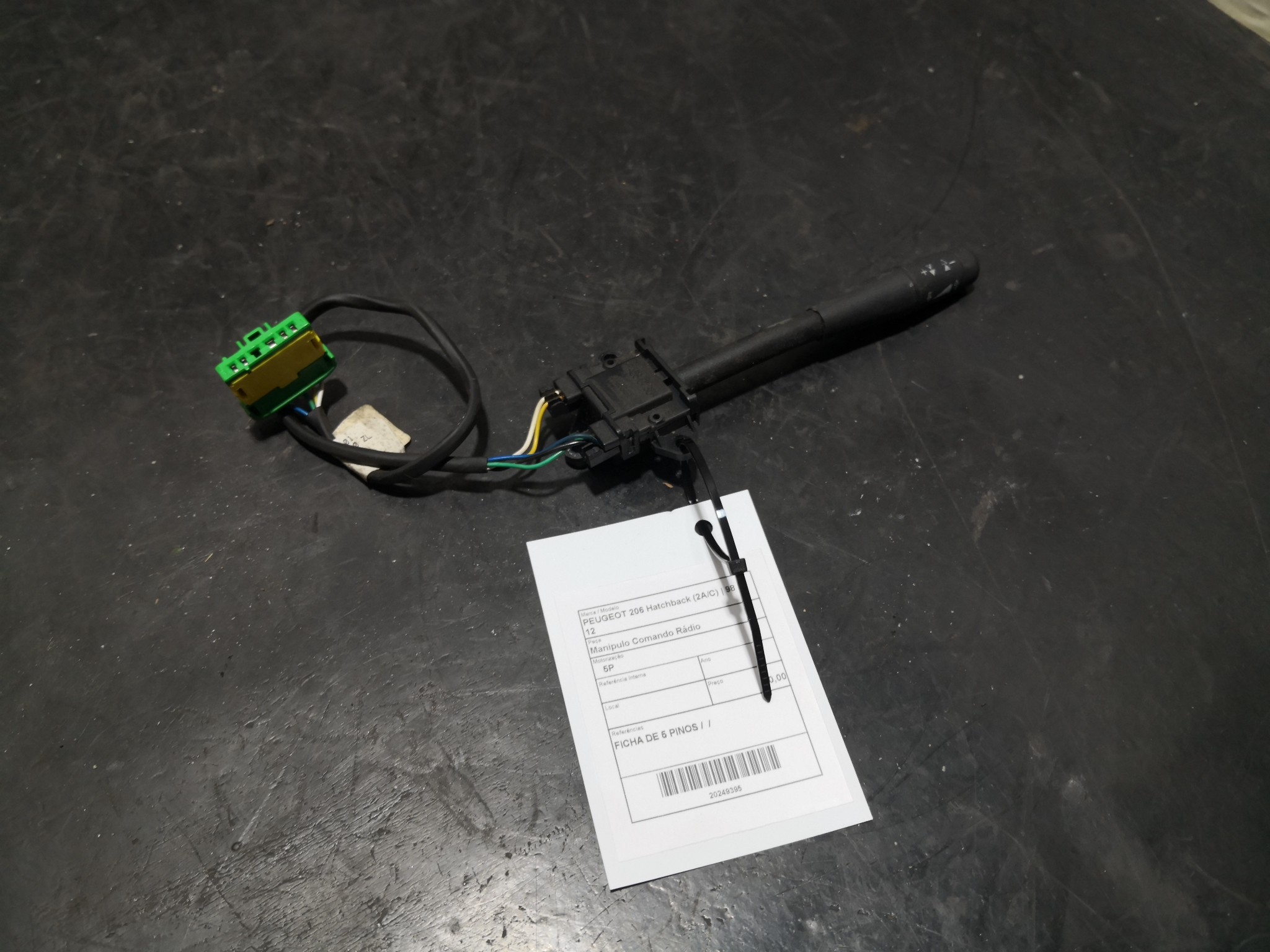 Manipulo Comando Rádio PEUGEOT 206 Hatchback (2A/C) | 98 - 12 Imagem-1