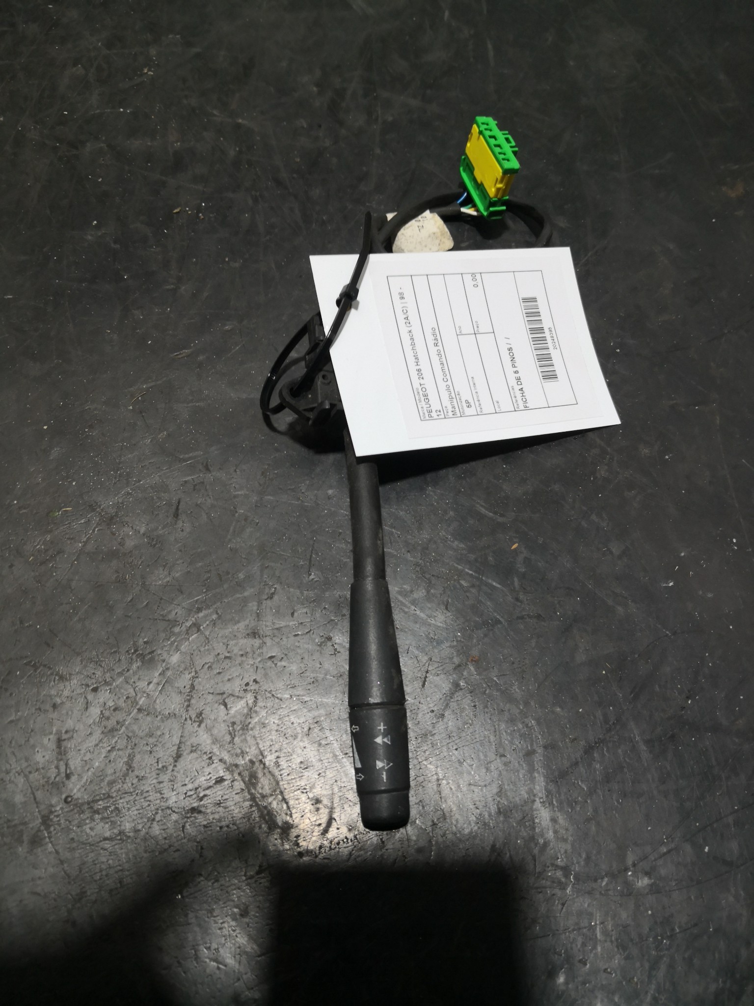 Manipulo Comando Rádio PEUGEOT 206 Hatchback (2A/C) | 98 - 12 Imagem-2