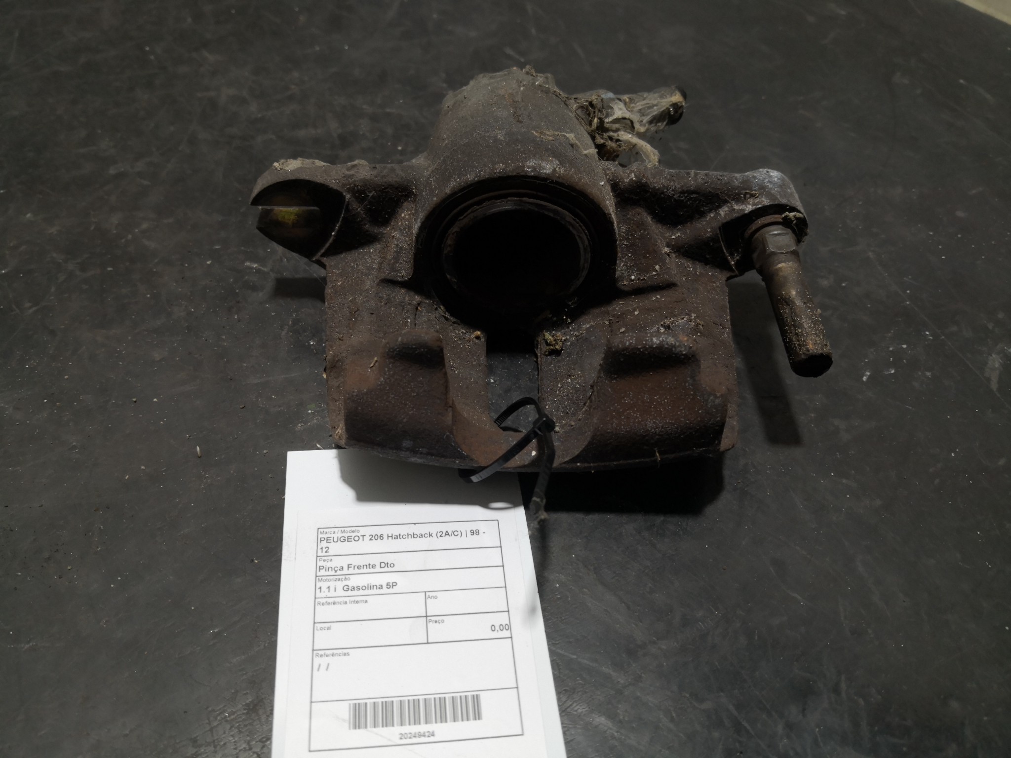 Pinça Frente Dto PEUGEOT - ID S_109423