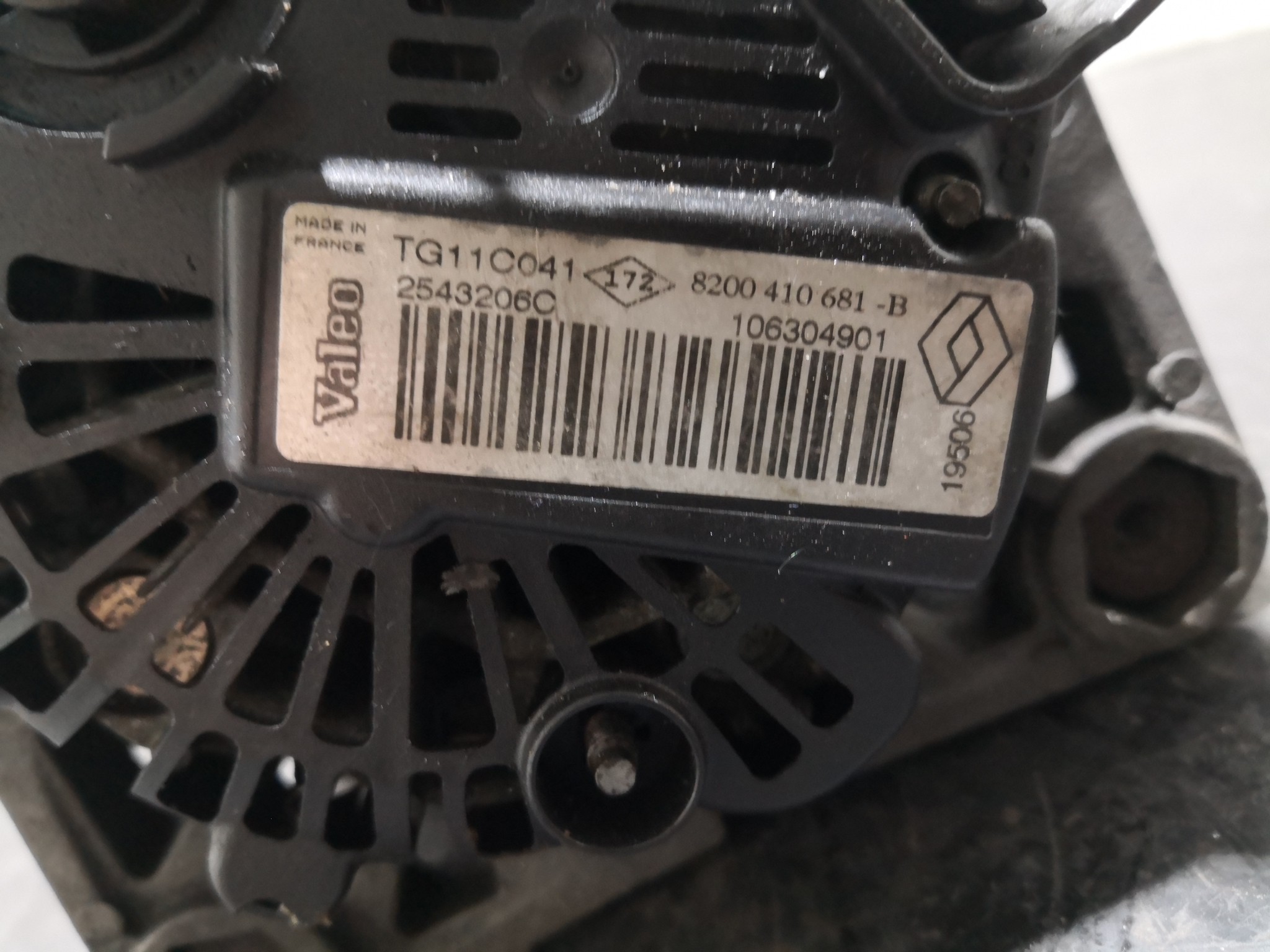 Alternador RENAULT MEGANE II (BM0/1_, CM0/1_) | 01 - 12 Imagem-1