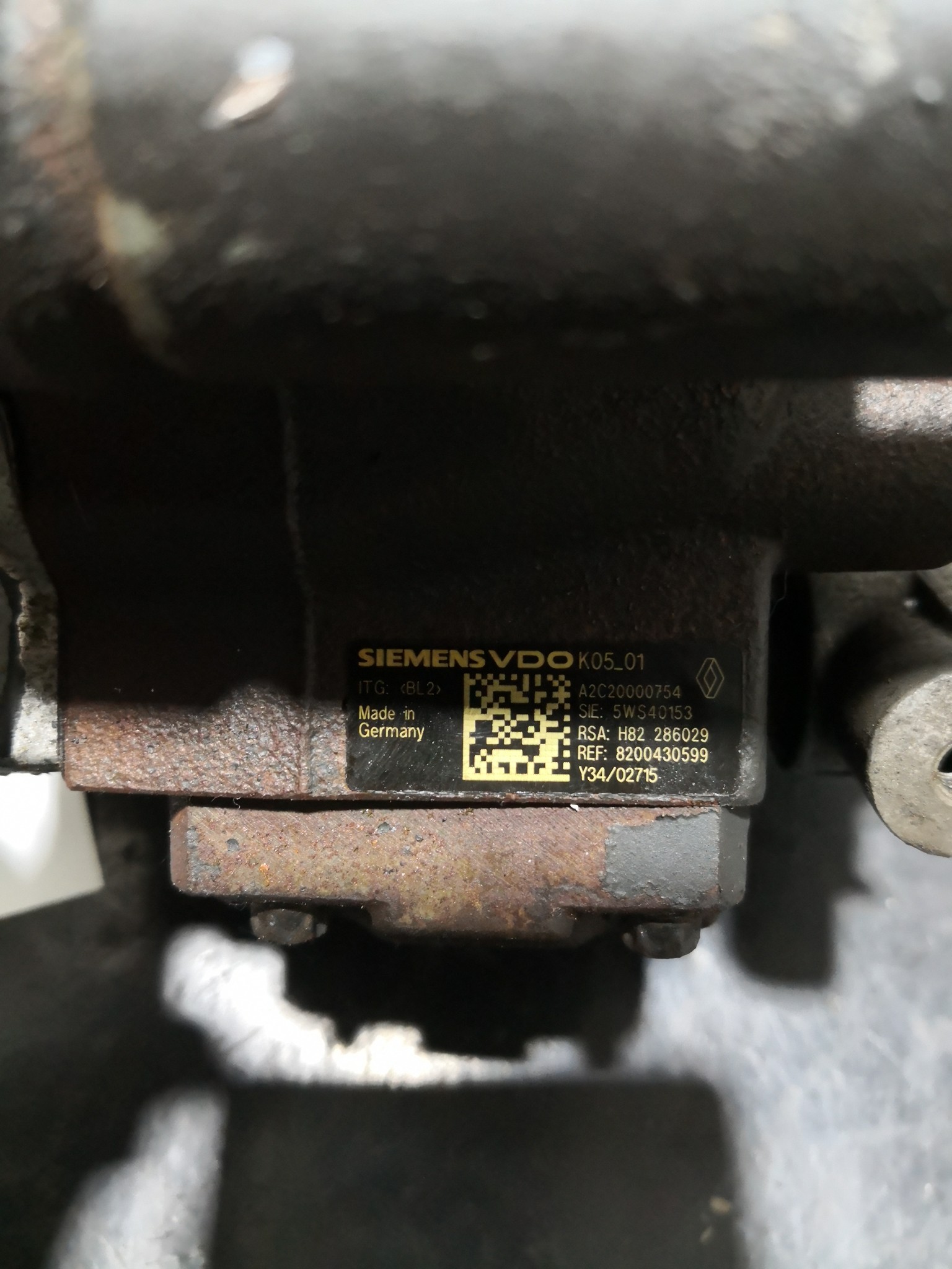 Bomba Alta Pressão RENAULT MEGANE II (BM0/1_, CM0/1_) | 01 - 12 Imagem-2