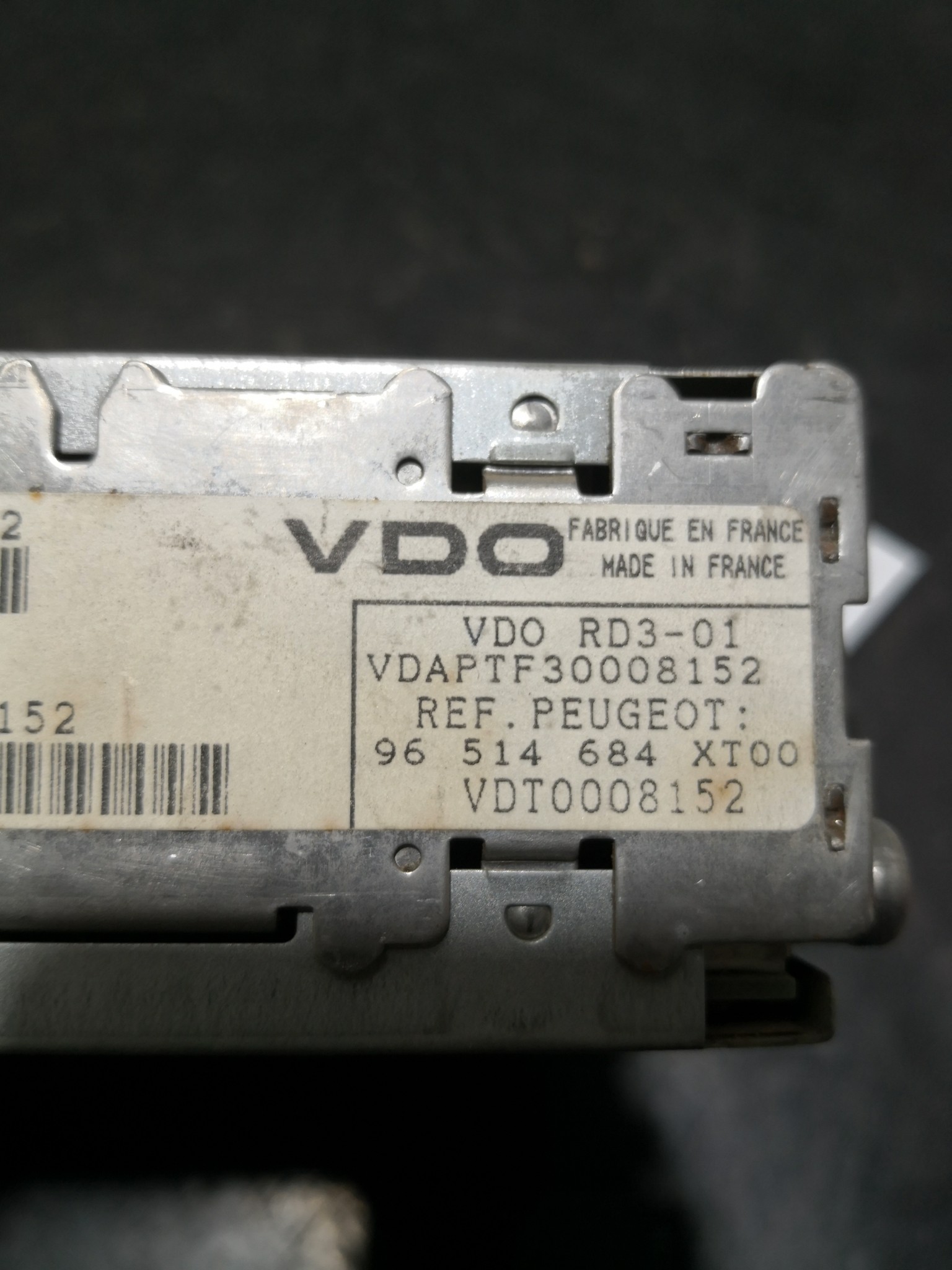 Rádio PEUGEOT 206 Hatchback (2A/C) | 98 - 12 Imagem-2