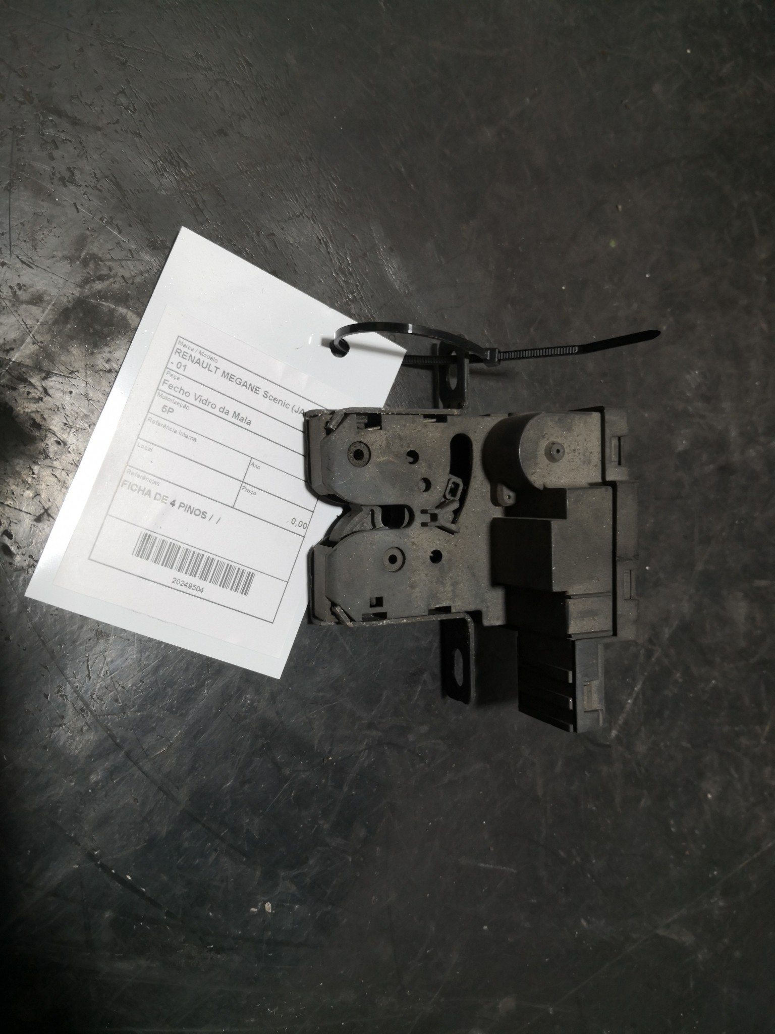 Fecho Vidro da Mala RENAULT MEGANE Scenic (JA0/1_) | 96 - 01 Imagem-2