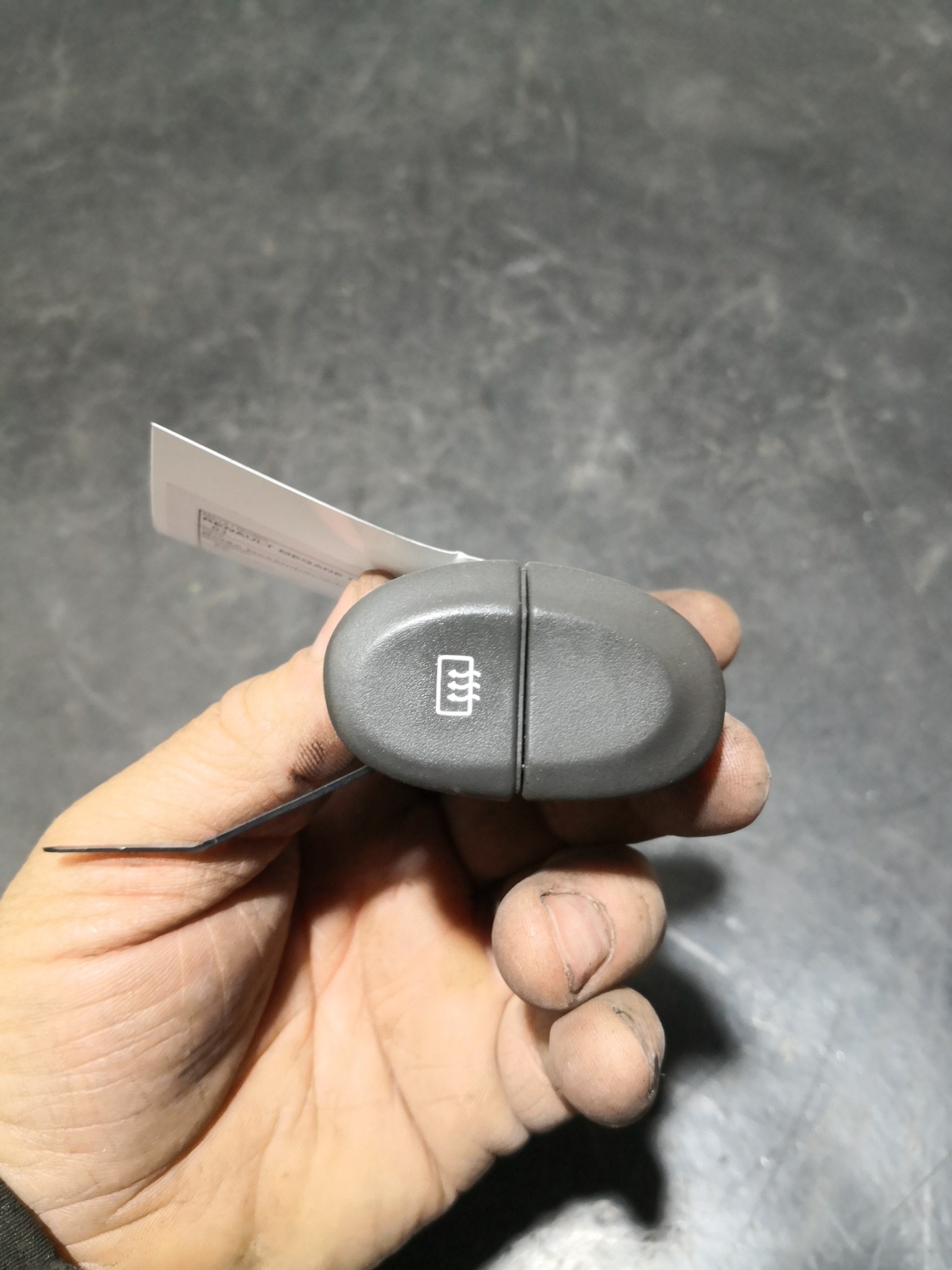 Botão Desembaciador RENAULT MEGANE Scenic (JA0/1_) | 96 - 01 Imagem-1