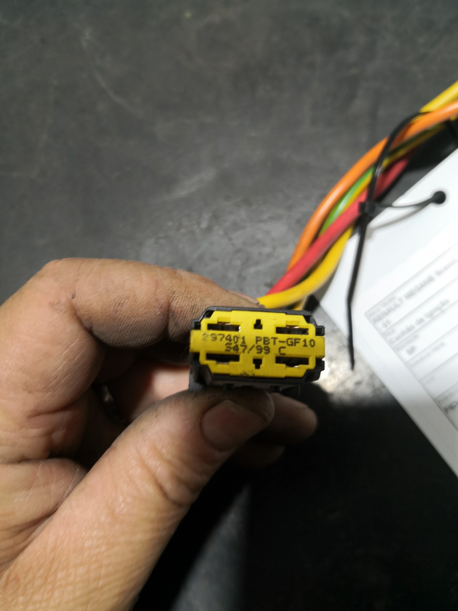 Canhão de Ignição RENAULT - ID S_109476