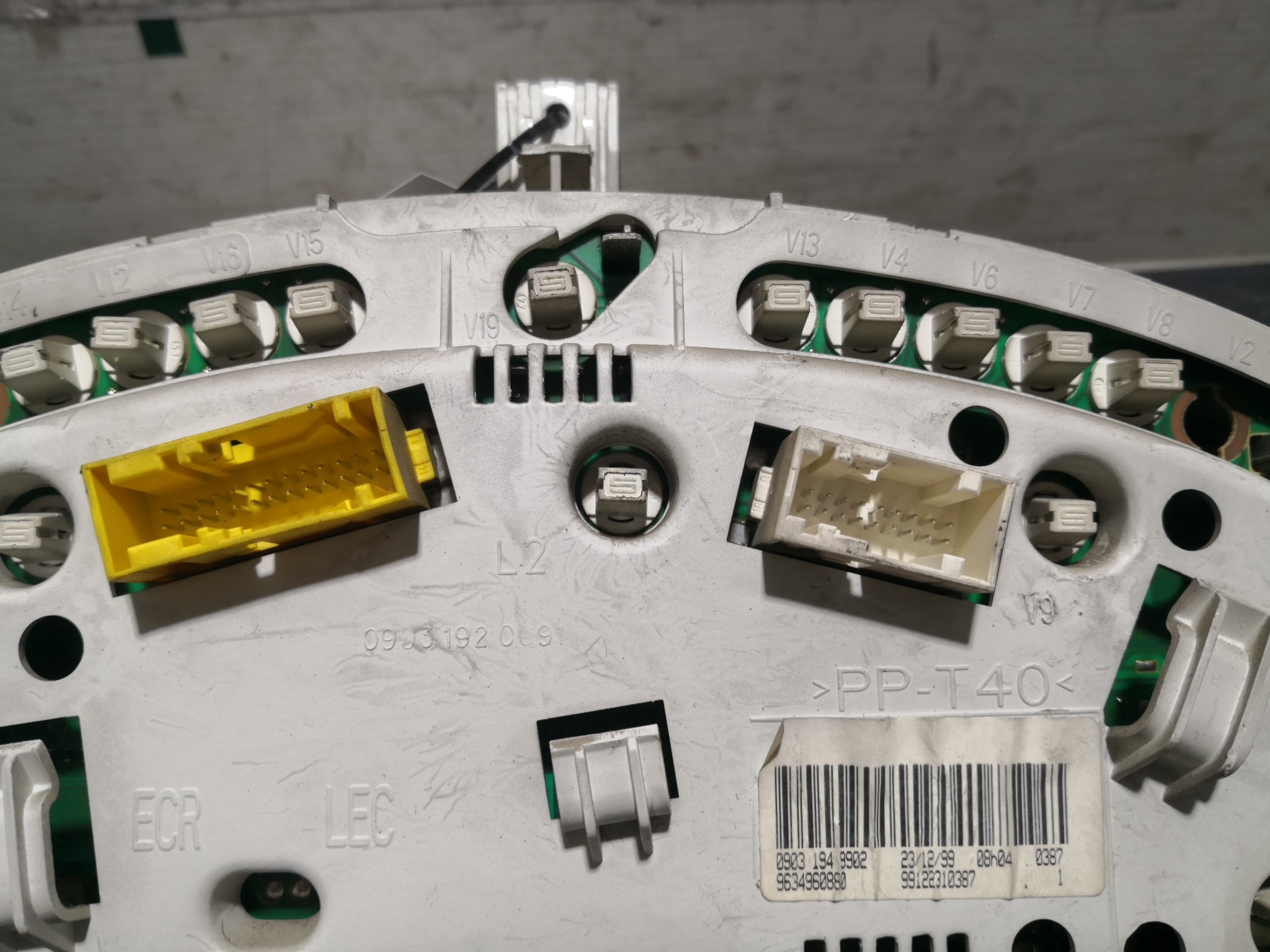 Quadrante PEUGEOT 206 Hatchback (2A/C) | 98 - 12 Imagem-2