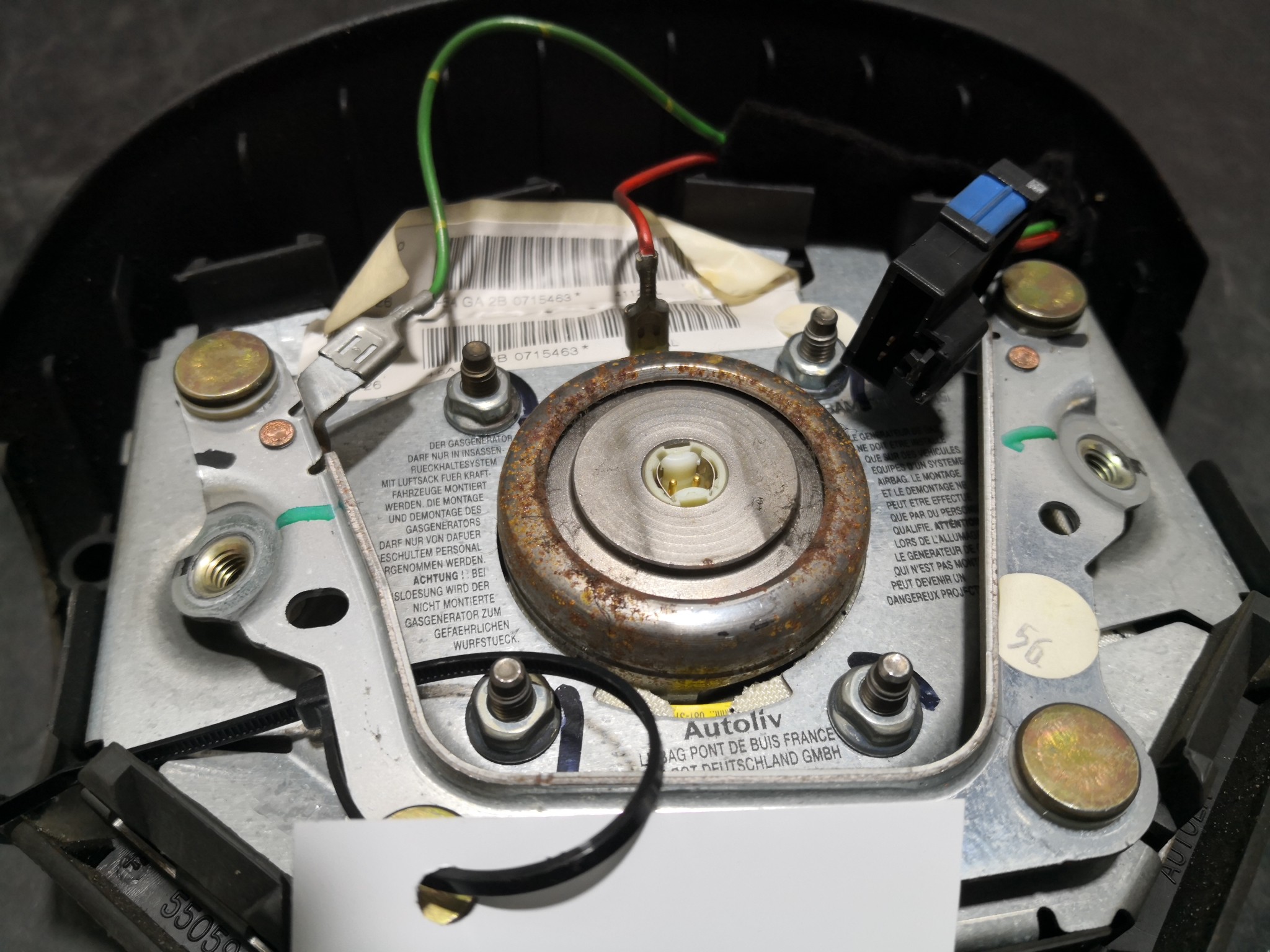 Airbag Volante PEUGEOT 206 Hatchback (2A/C) | 98 - 12 Imagem-3