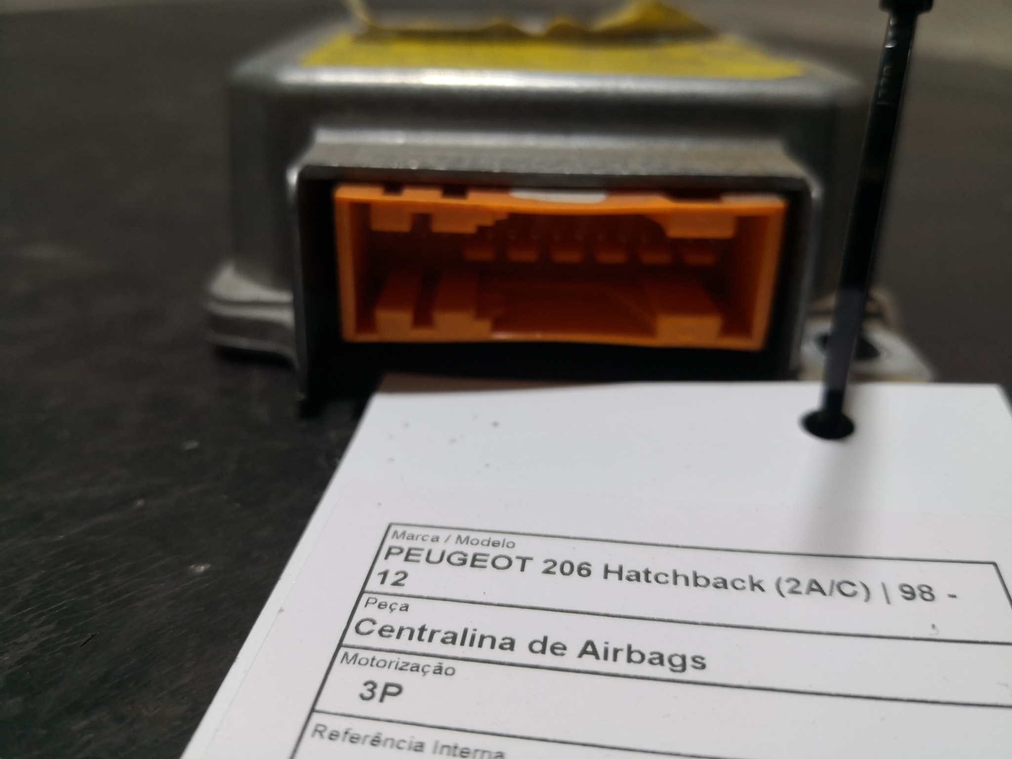 Centralina de Airbags PEUGEOT 206 Hatchback (2A/C) | 98 - 12 Imagem-2