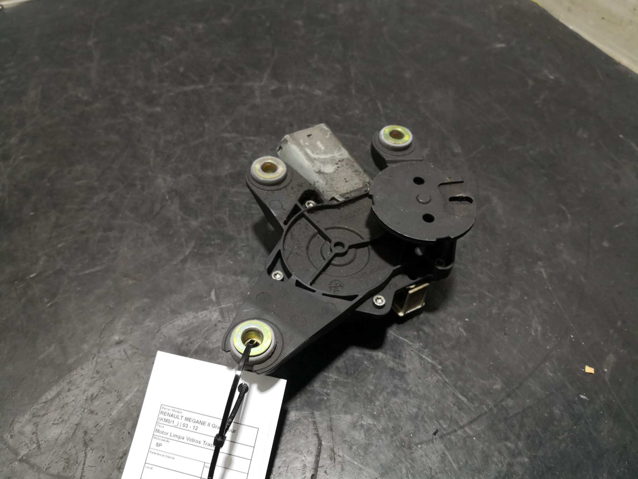 Motor Limpa Vidros Traseiro RENAULT - ID S_109735