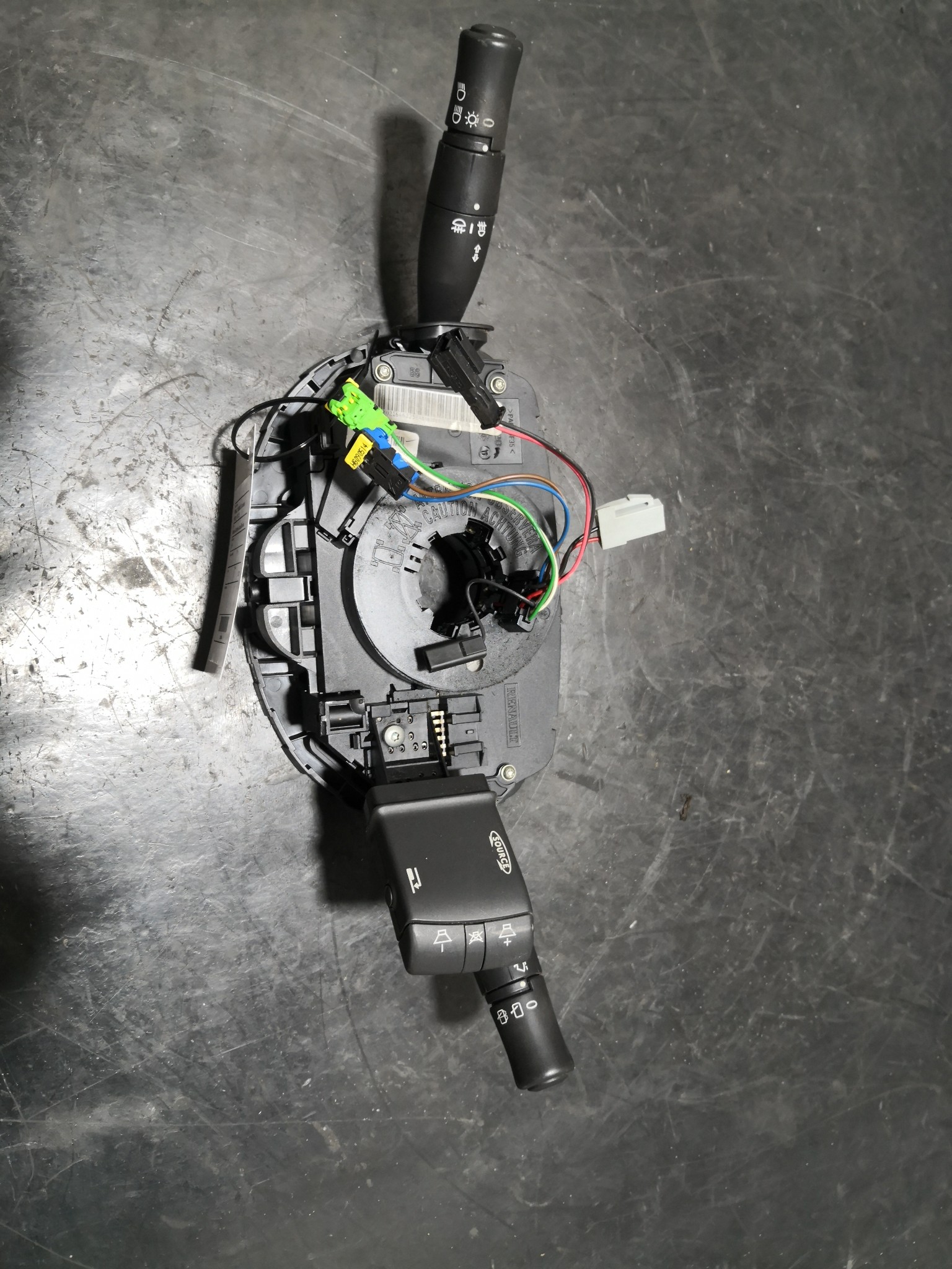 Manipulo Completo Luzes/Escovas RENAULT - ID S_109697