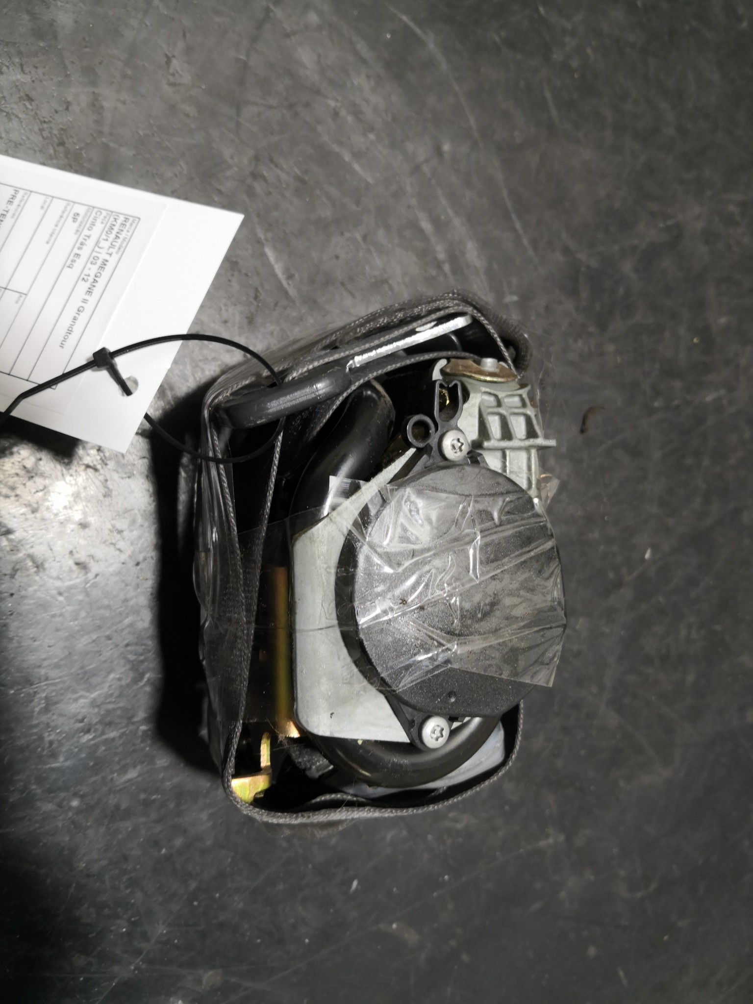 Cinto Trás Esq RENAULT - ID S_109742