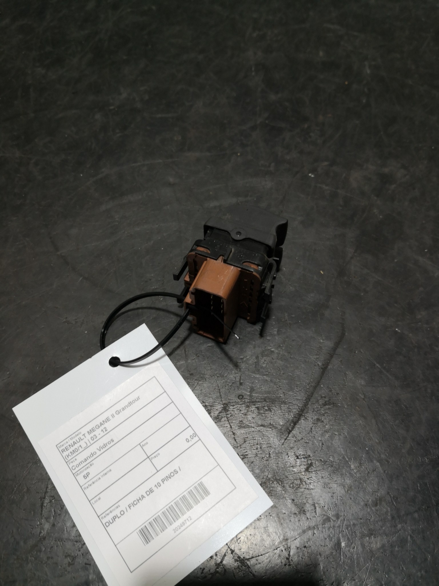 Comando Vidros  RENAULT MEGANE II Grandtour (KM0/1_) | 03 - 12 Imagem-2