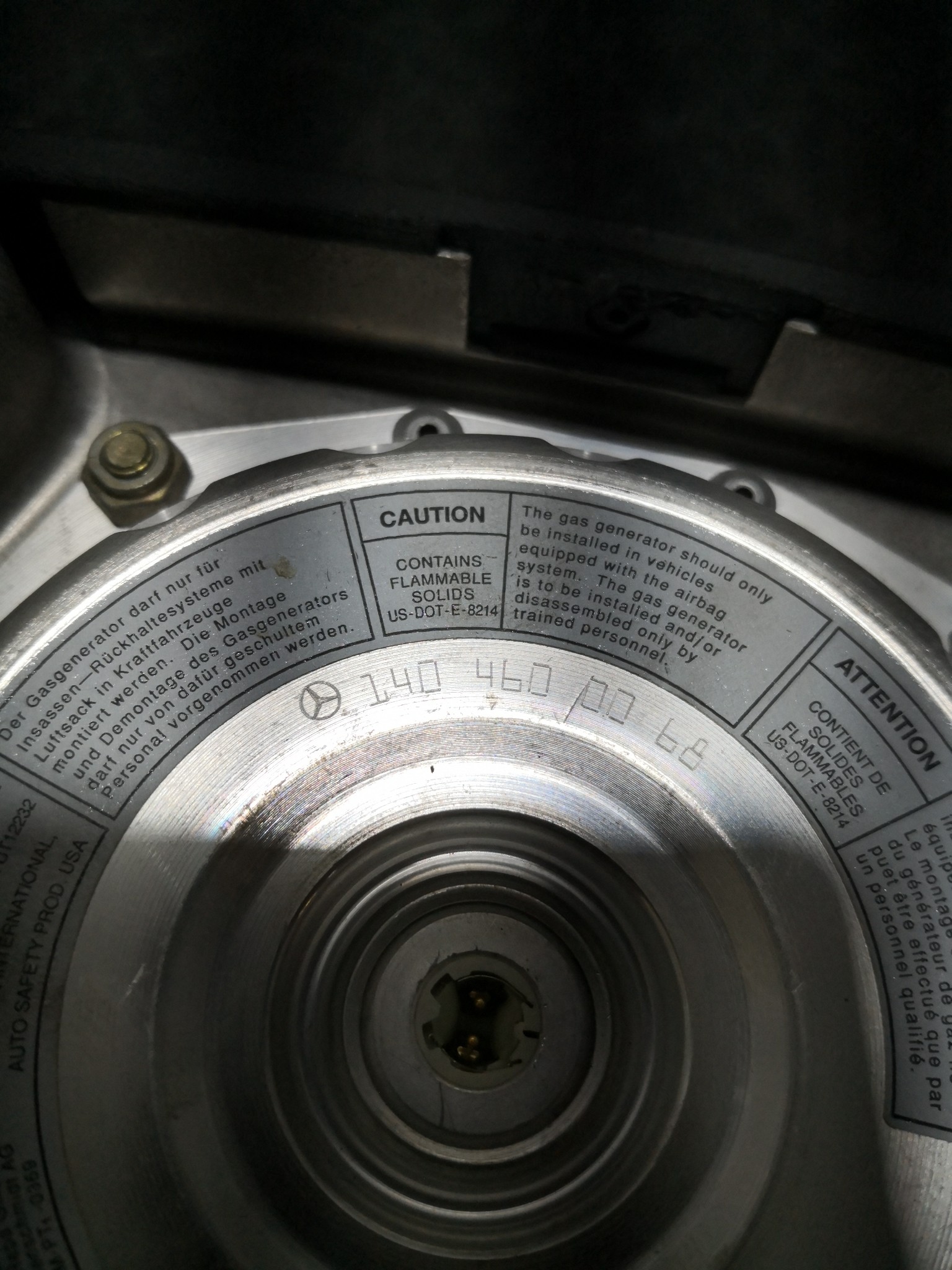 Airbag Volante MERCEDES-BENZ C-CLASS (W202) | 93 - 00 Imagem-1