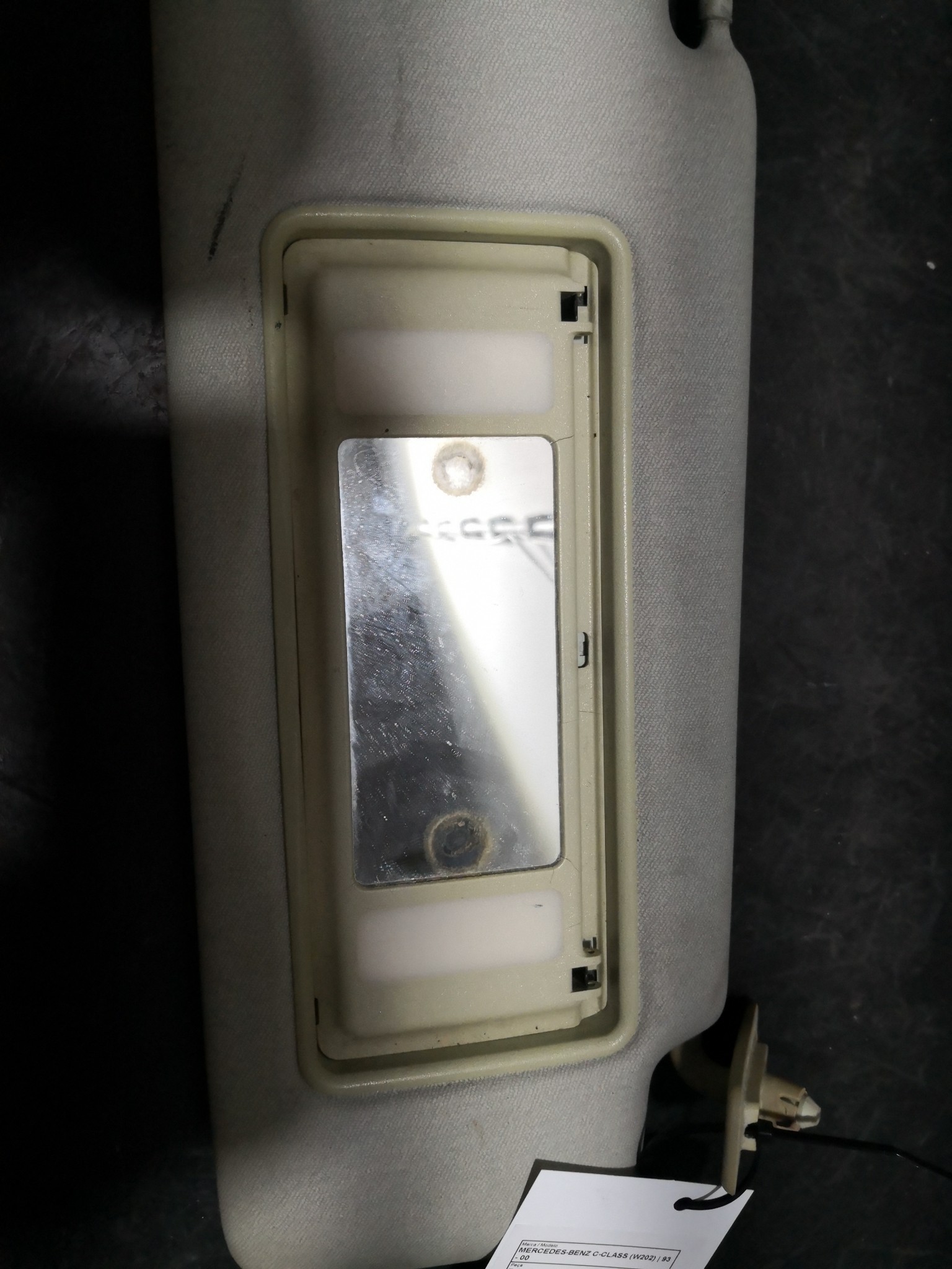 Pala de Sol Dto MERCEDES-BENZ C-CLASS (W202) | 93 - 00 Imagem-1