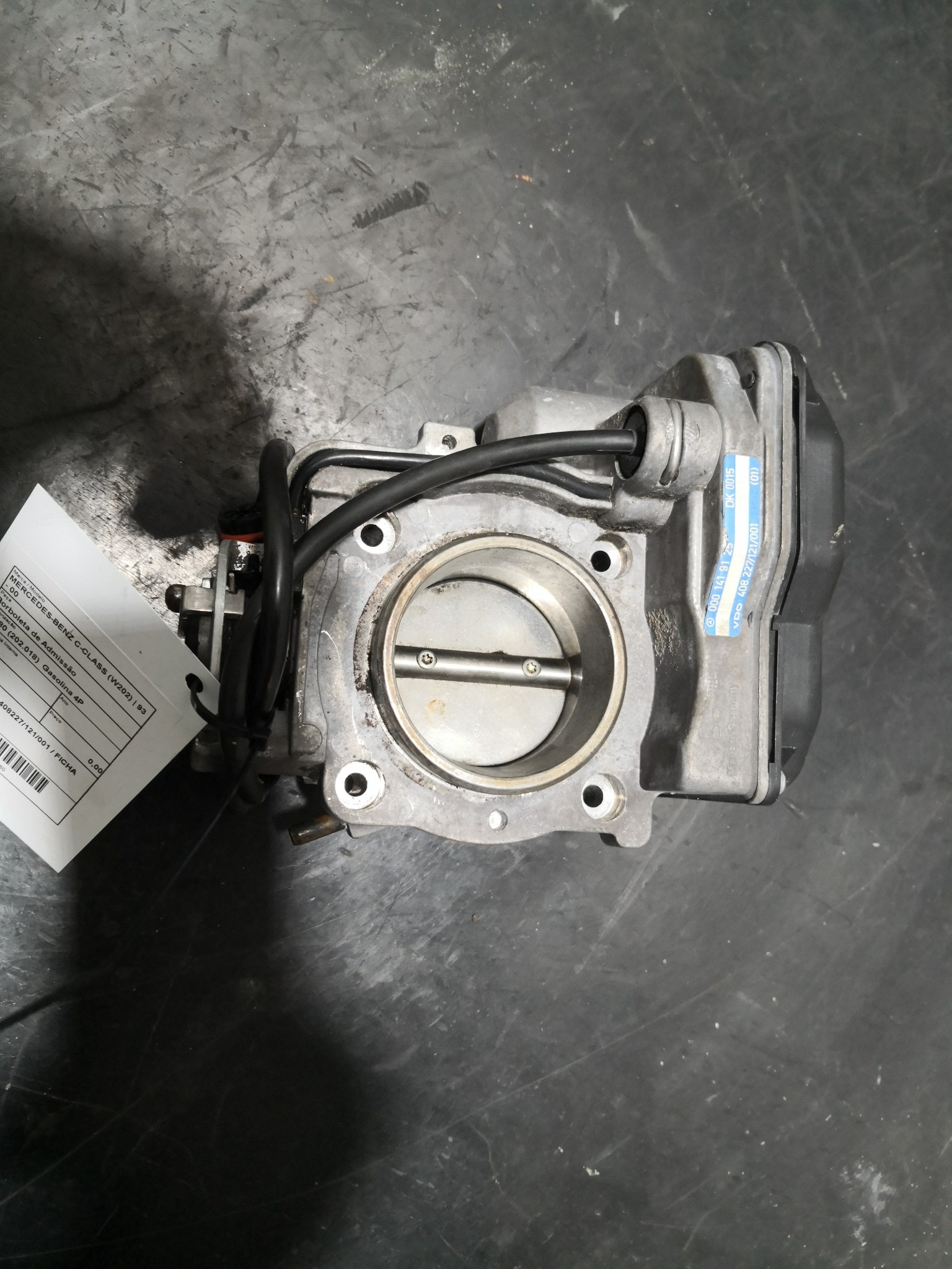 Borboleta de Admissão MERCEDES-BENZ - ID S_109859