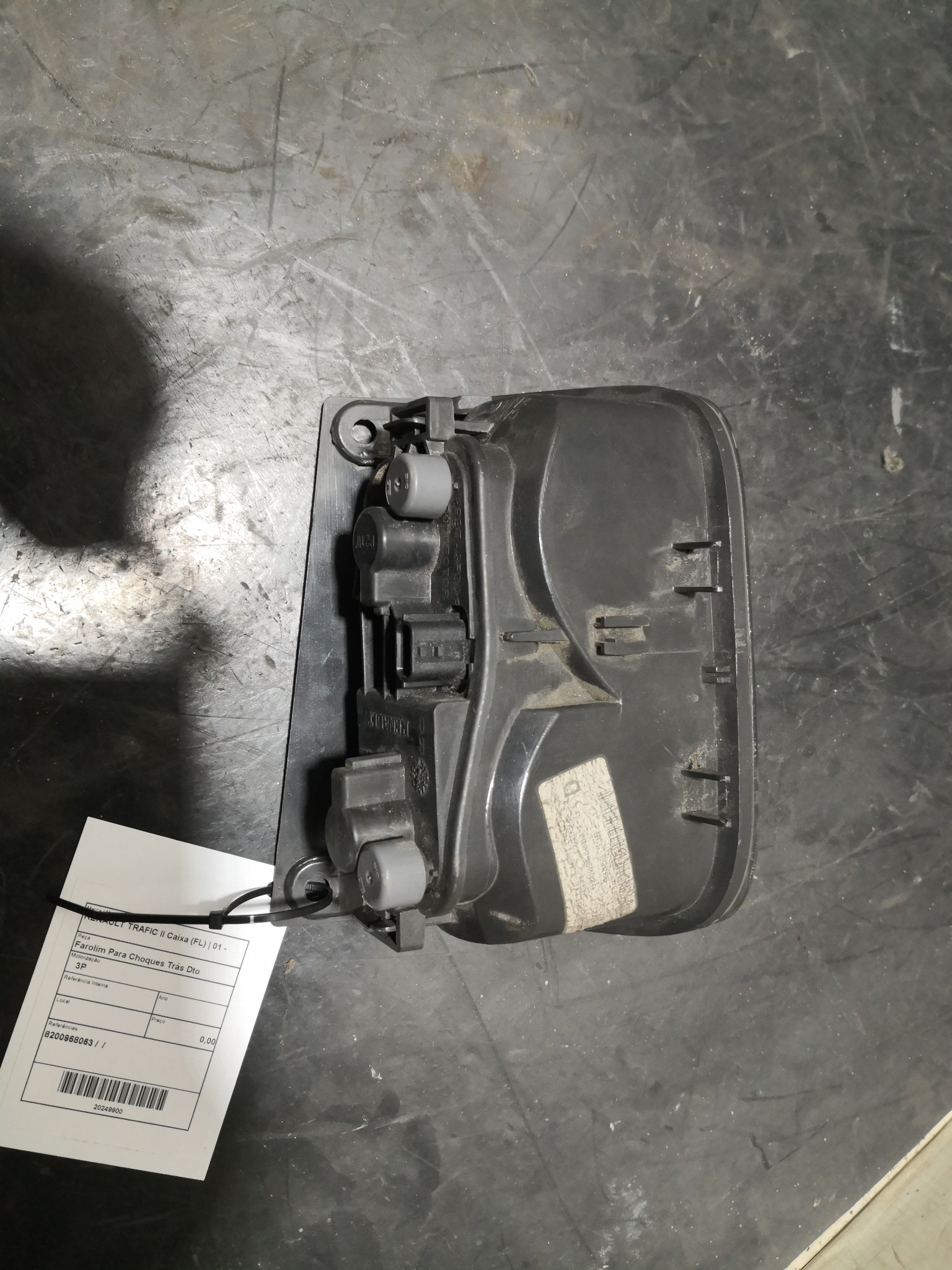 Farolim Para Choques Trás Dto RENAULT TRAFIC II Caixa (FL) | 01 -  Imagem-3
