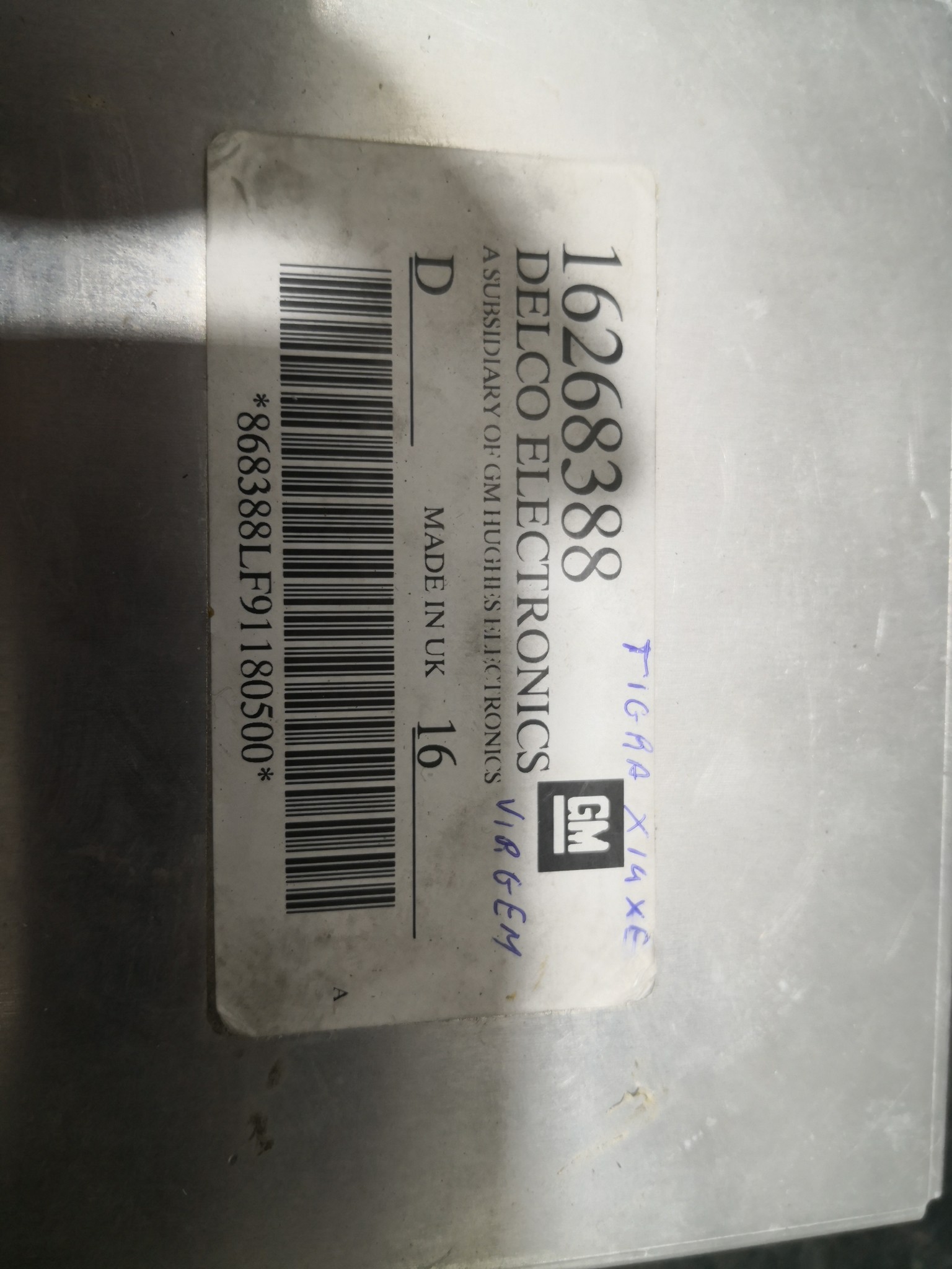 Centralina do Motor OPEL TIGRA TwinTop (X04) | 04 - 10 Imagem-1