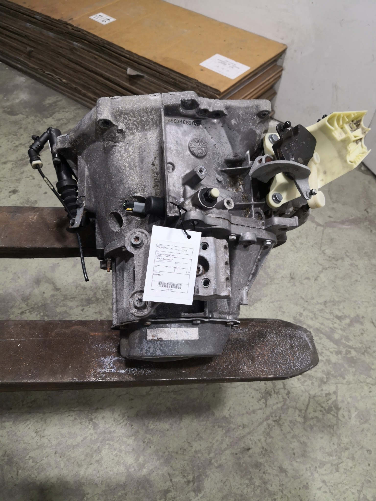 Caixa de Velocidades PEUGEOT 207 (WA_, WC_) | 06 - 15 Imagem-1