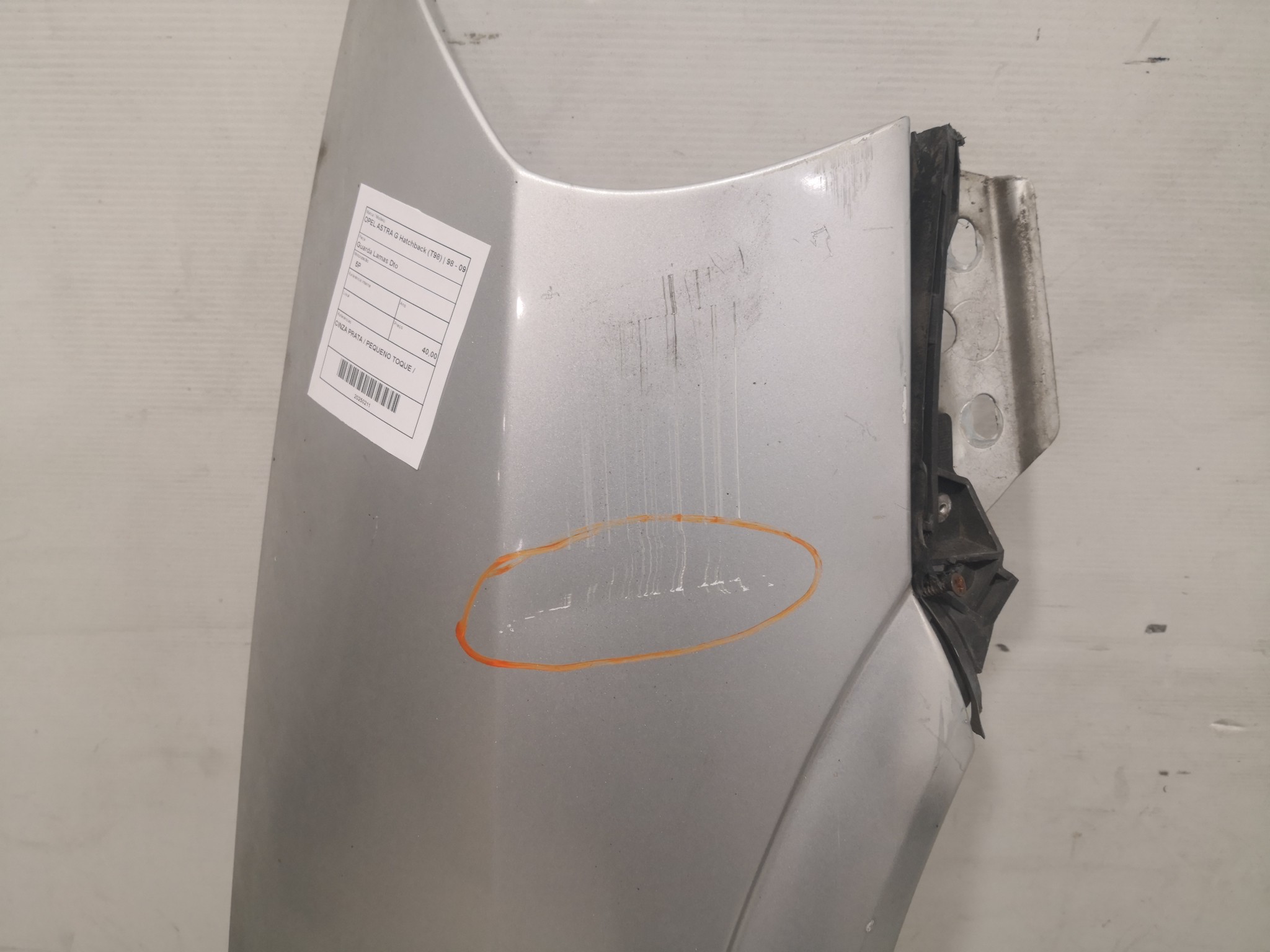 Guarda Lamas Dto OPEL ASTRA G Hatchback (T98) | 98 - 09 Imagem-1