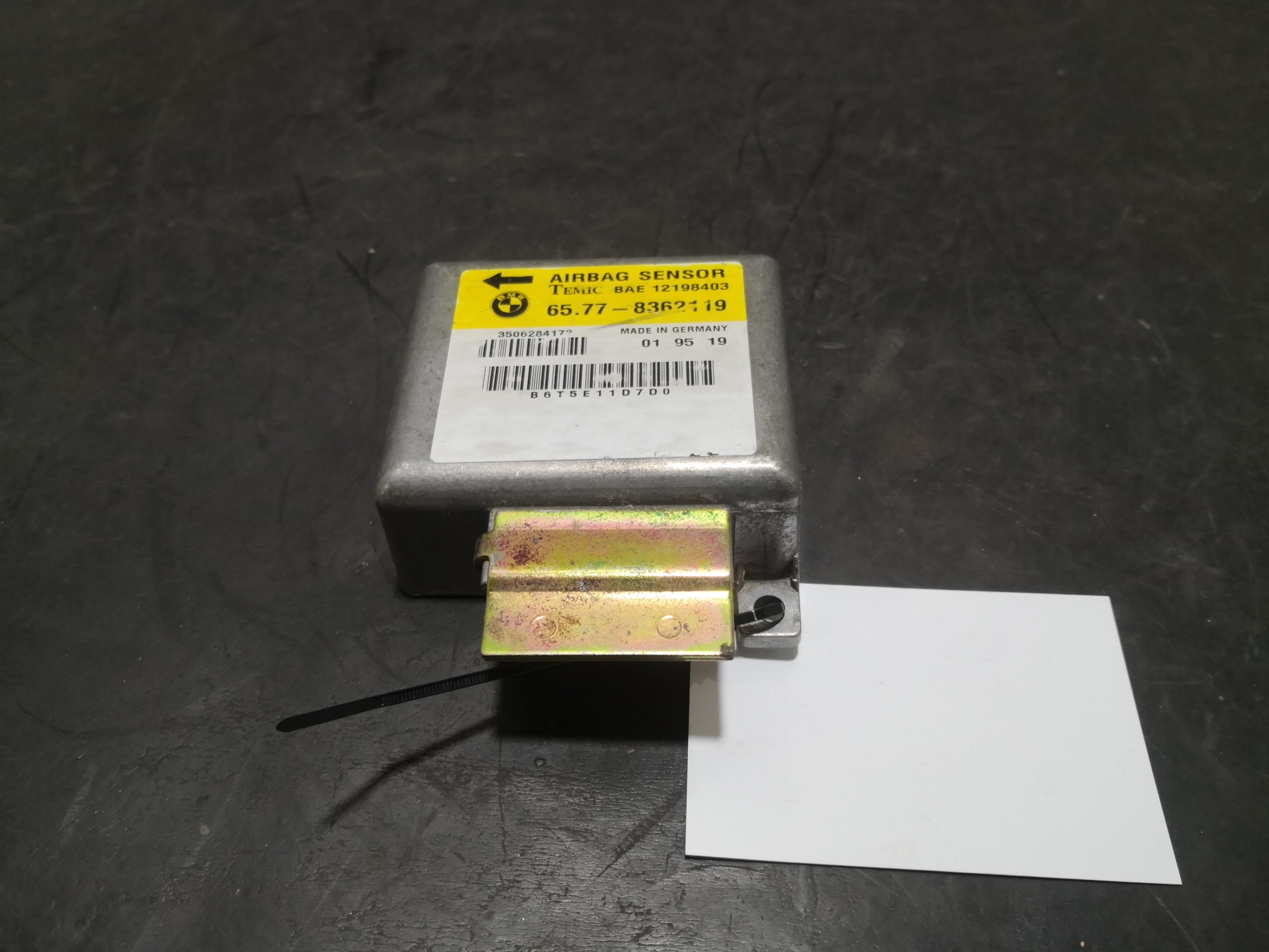 Centralina de Airbags BMW - ID S_110221