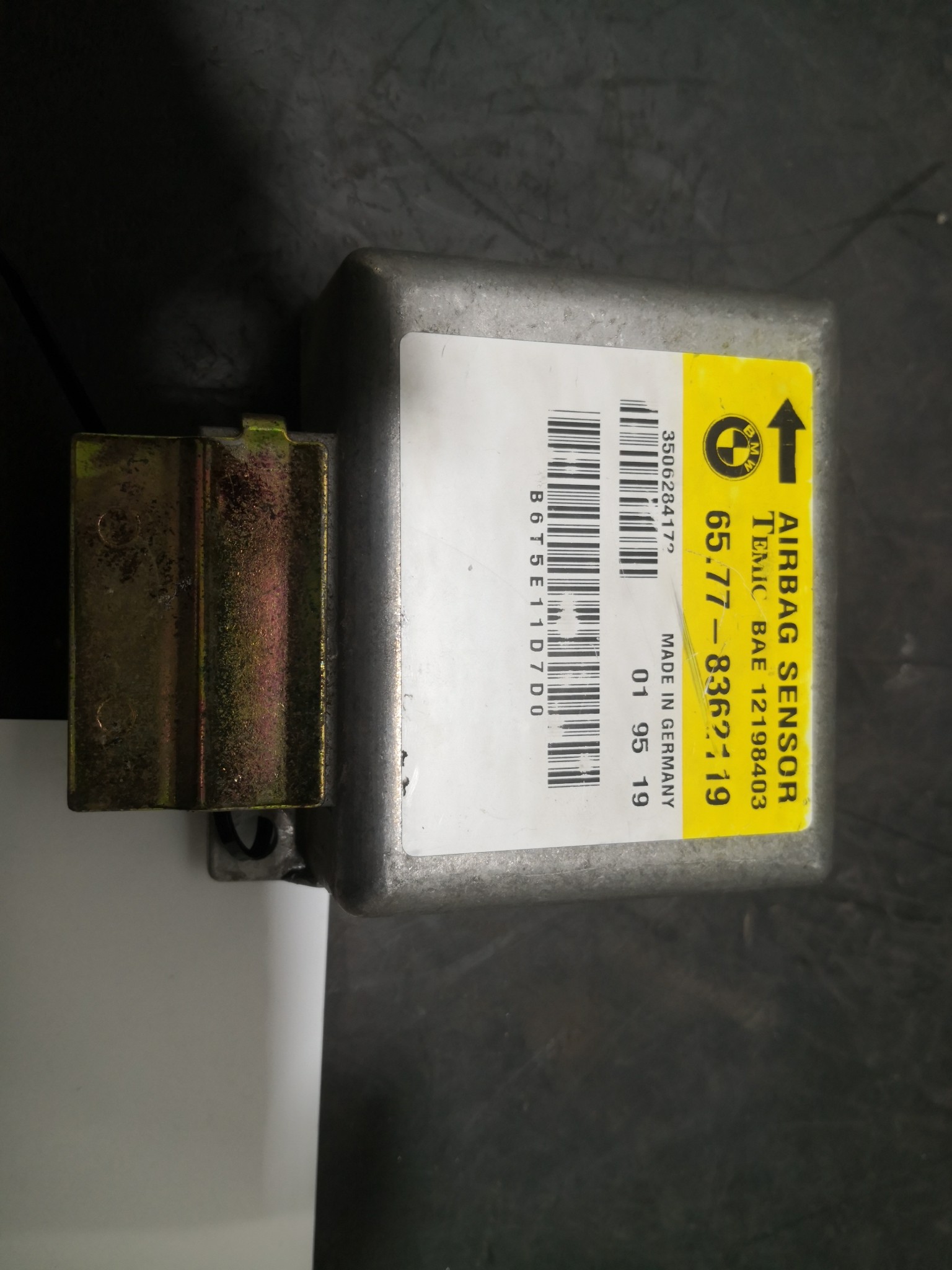 Centralina de Airbags BMW 3 (E36) | 90 - 98 Imagem-1