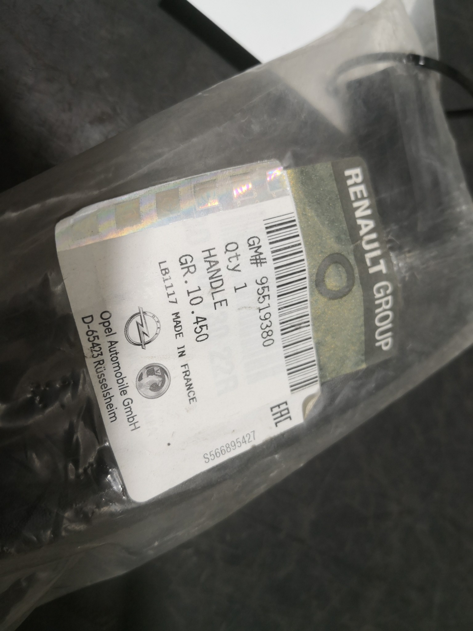 Puxador Exterior Porta Frente Esq RENAULT MASTER III Caixa (FV) | 10 -  Imagem-2