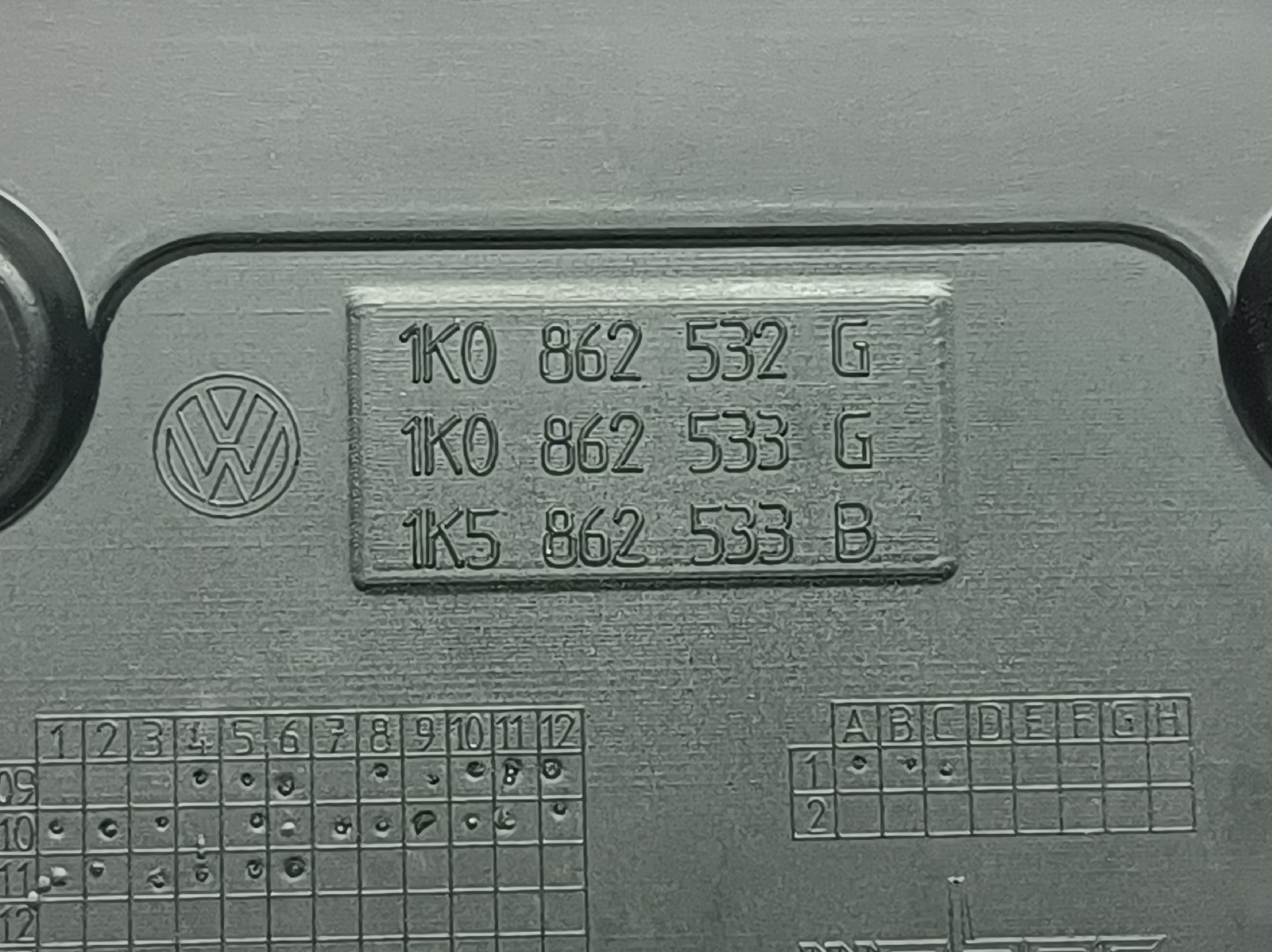 Porte-gobelets VOLKSWAGEN GOLF VI (5K1) | 08 - 14 Imagem-4